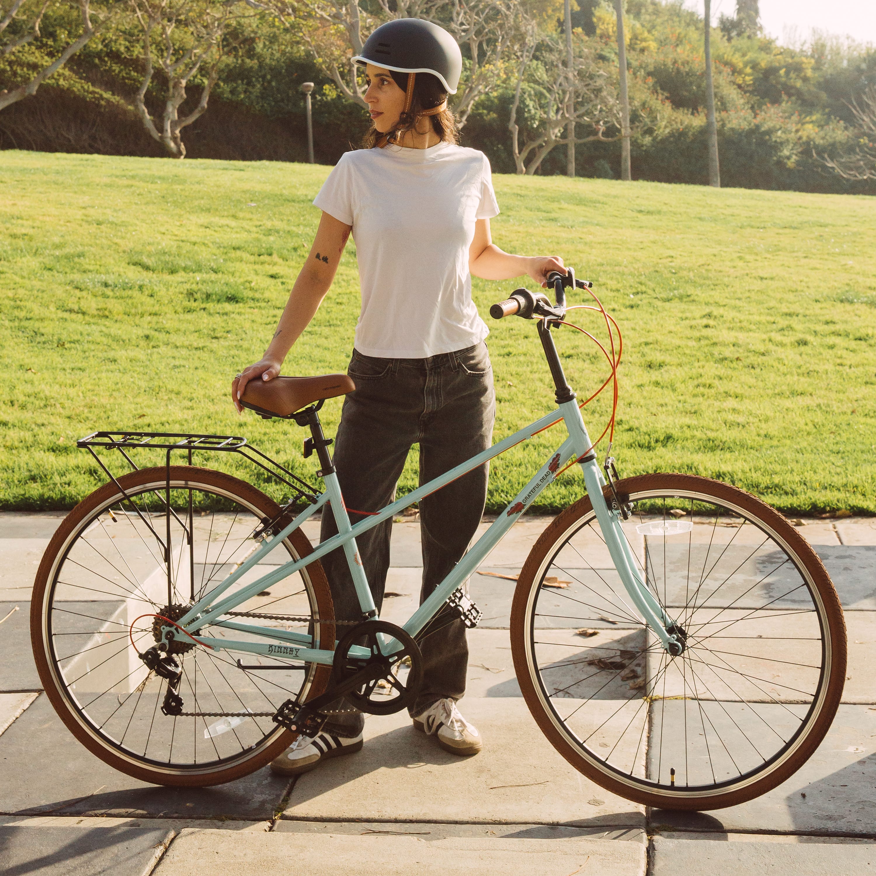 Grateful Dead Kinney Mixte City Bike - 7 Speed