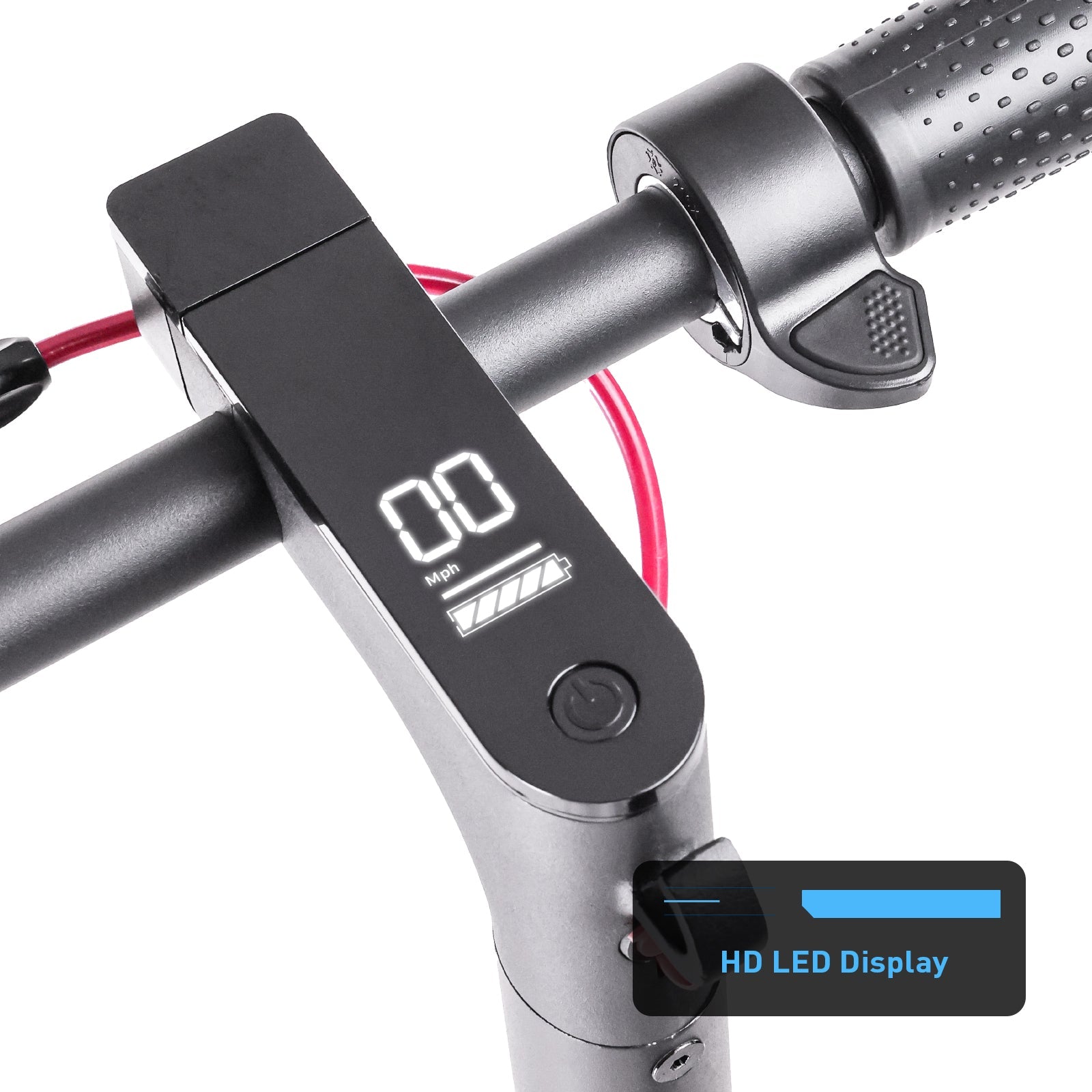 Hiboy Electric Scooter, 10" Tires,17 Miles Range, 430W Peak Motor, 19MPH Speed, Dual Brake System, Electric Scooter for Adults Commuting & Urban Travel