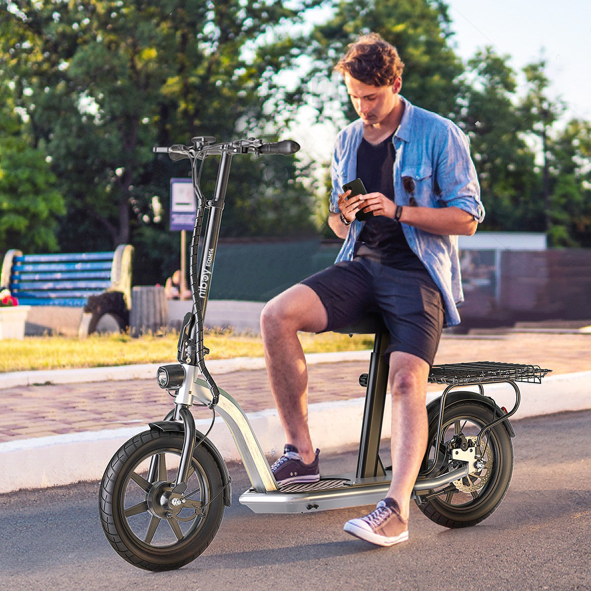 Hiboy ECOM 14 Refurbished Eco Friendly Big Wheel Electric Scooter