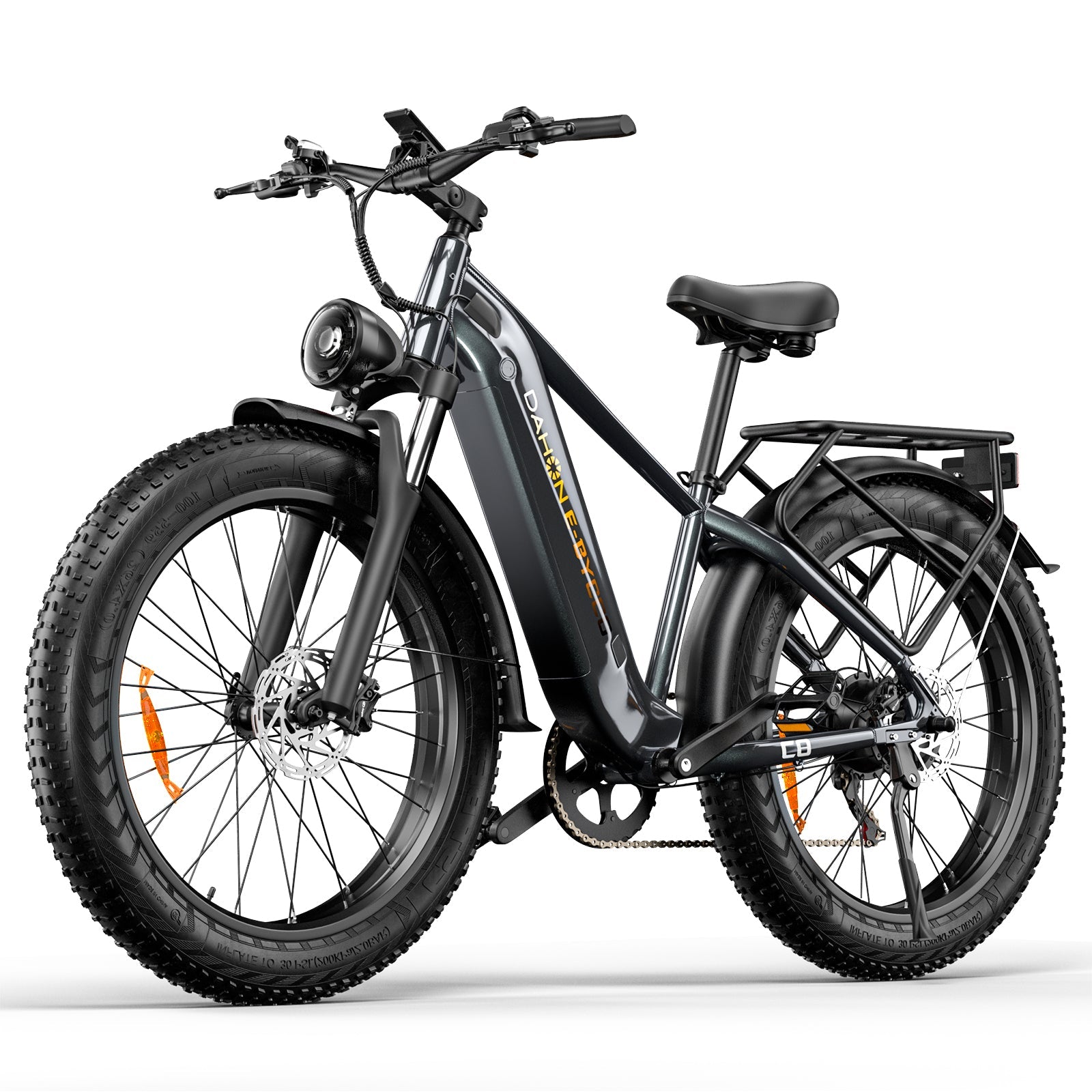 E·BYCCO&DAHON 26" C8 750W Peak 1500W 48V 20Ah Electric Cruiser Bike