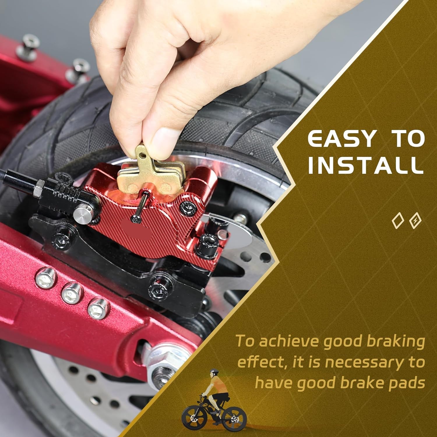 E·BYCCO BRAKE PADS