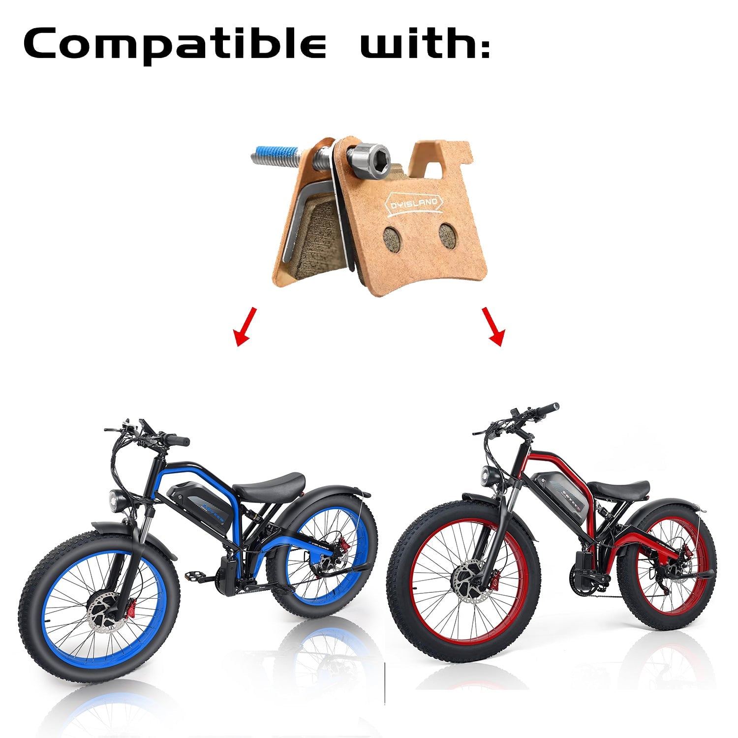 E·Bycco EB9 Hydraulic Disc Brake Pads