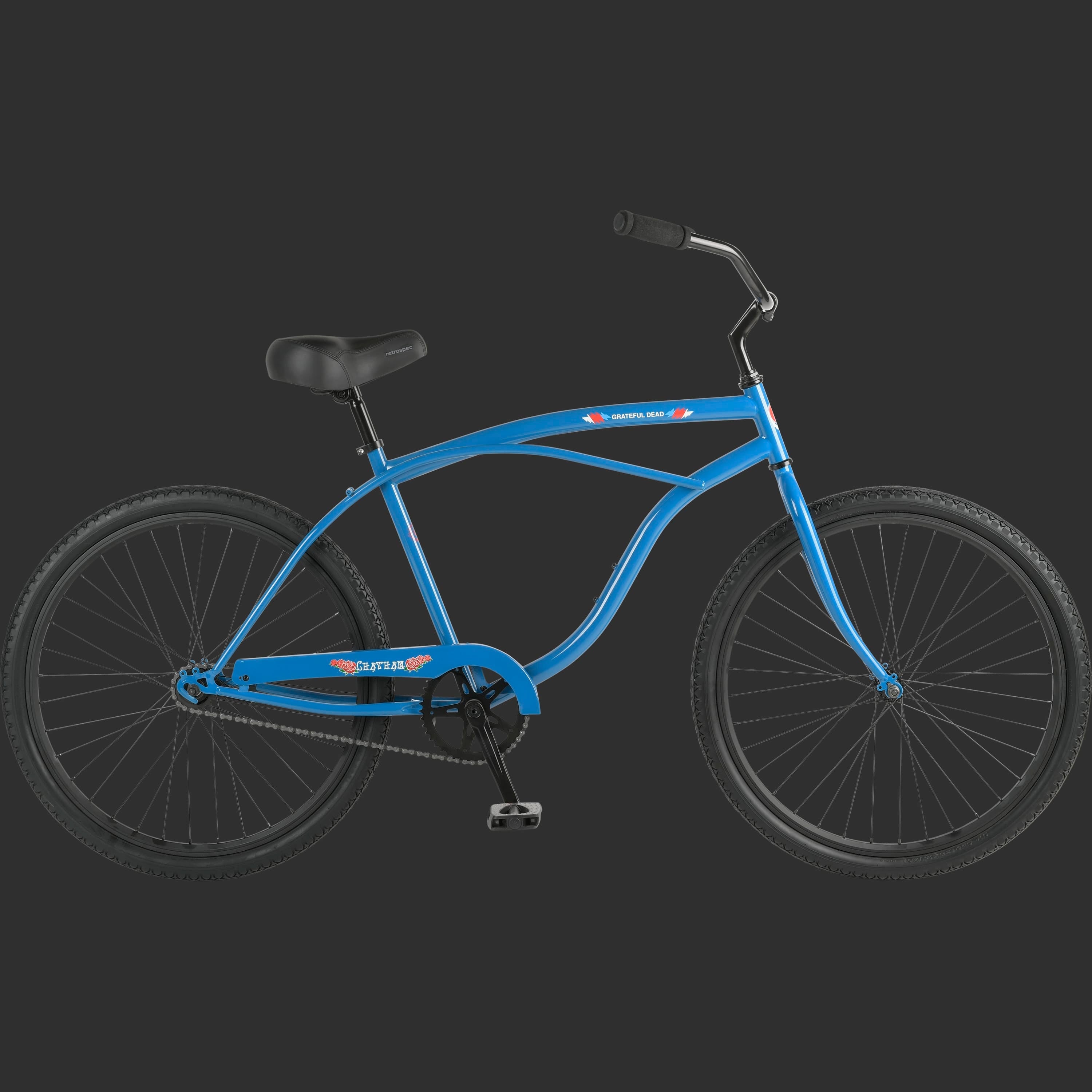Grateful Dead Chatham Beach Cruiser Bike - Single Speed
