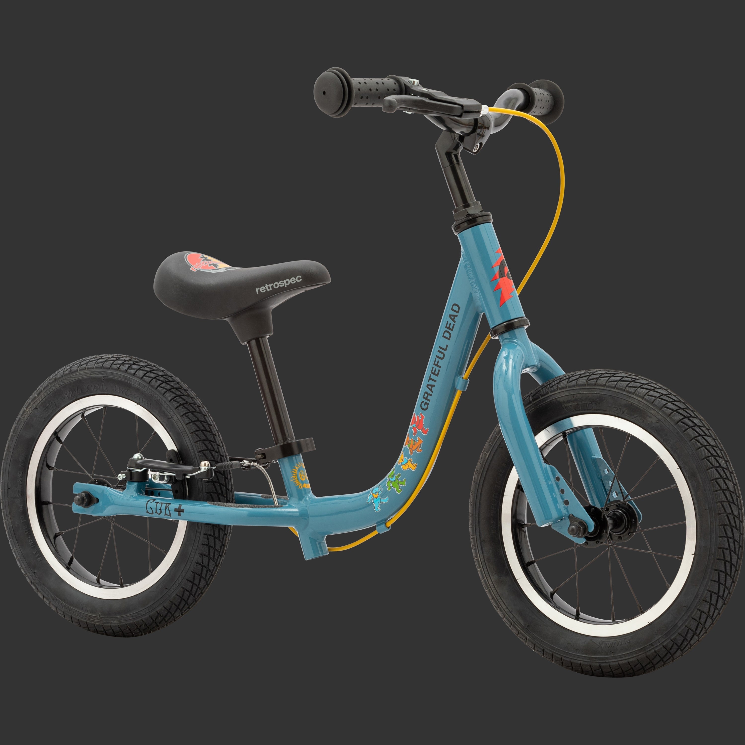 Grateful Dead Cub Plus 12" Kids' Balance Bike (18 mos-4 yrs)