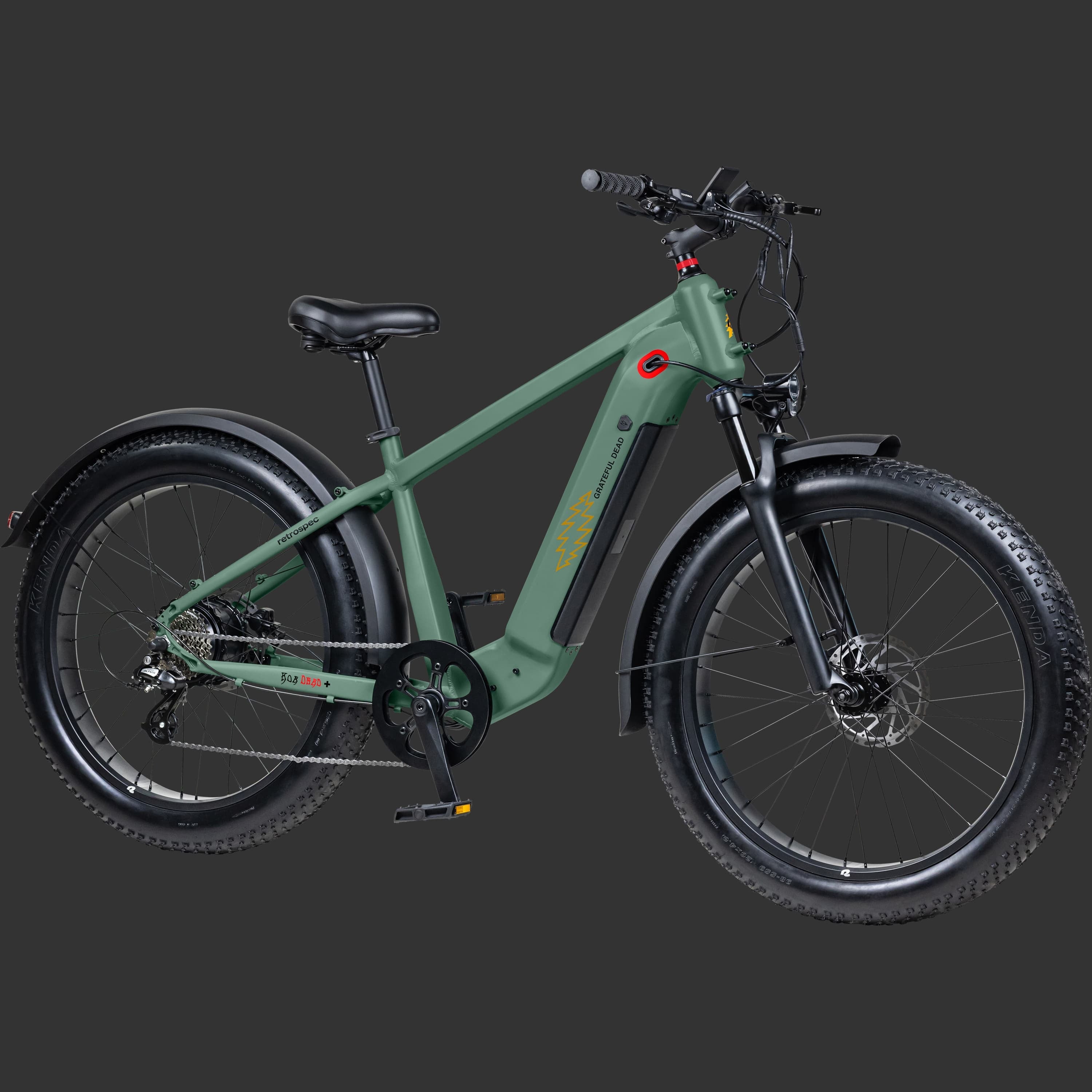 Grateful Dead Koa Rev+ 2 Fat Tire Electric Bike