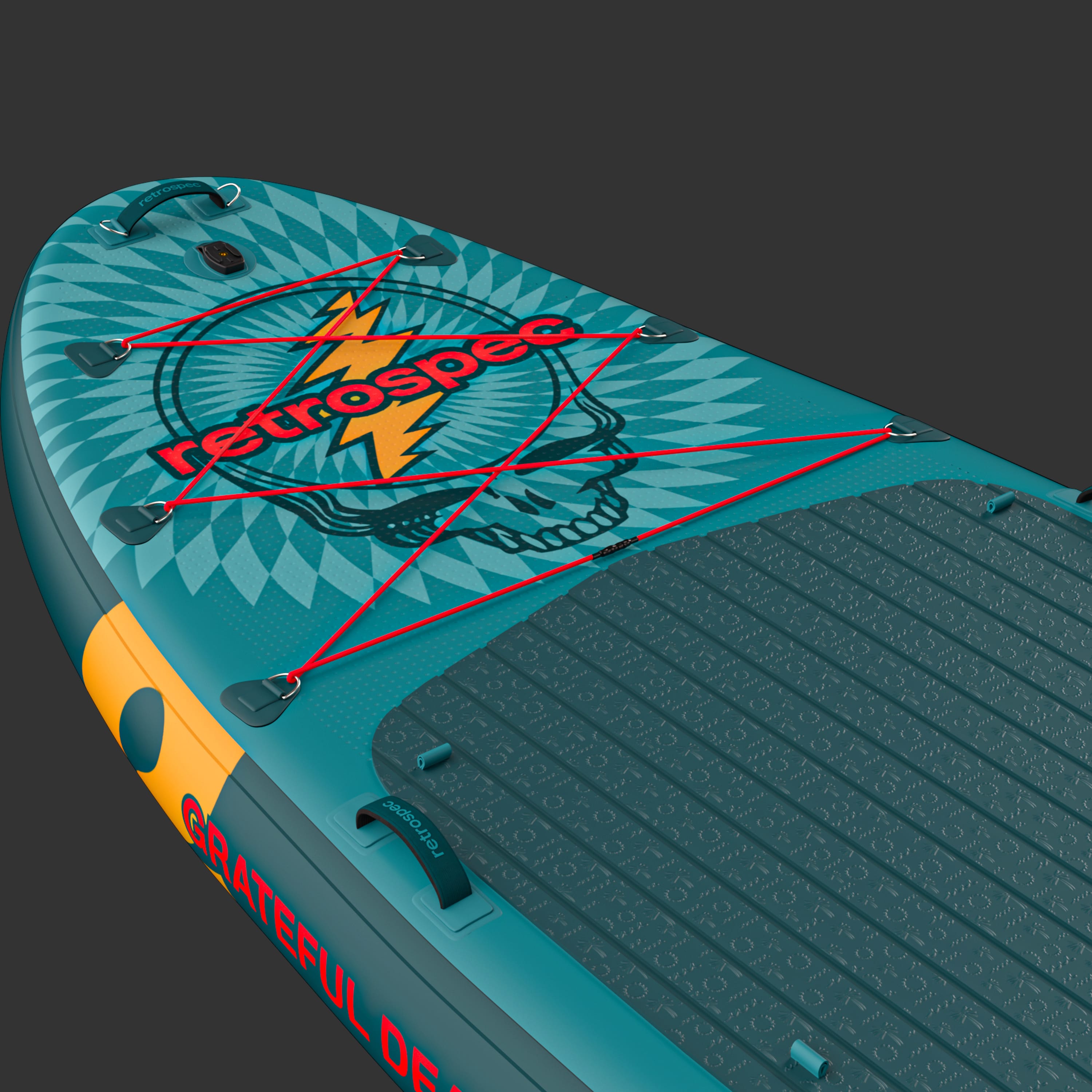 Grateful Dead Weekender Crew Multi-Person Inflatable Stand Up Paddle Board 12’