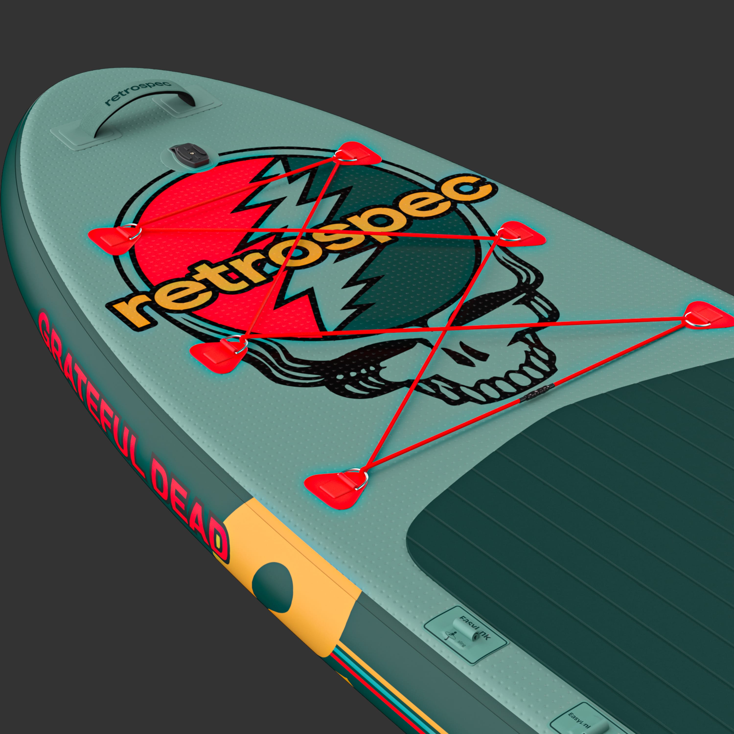 Grateful Dead Weekender Plus Inflatable Stand Up Paddle Board Kayak Hybrid 10'6"