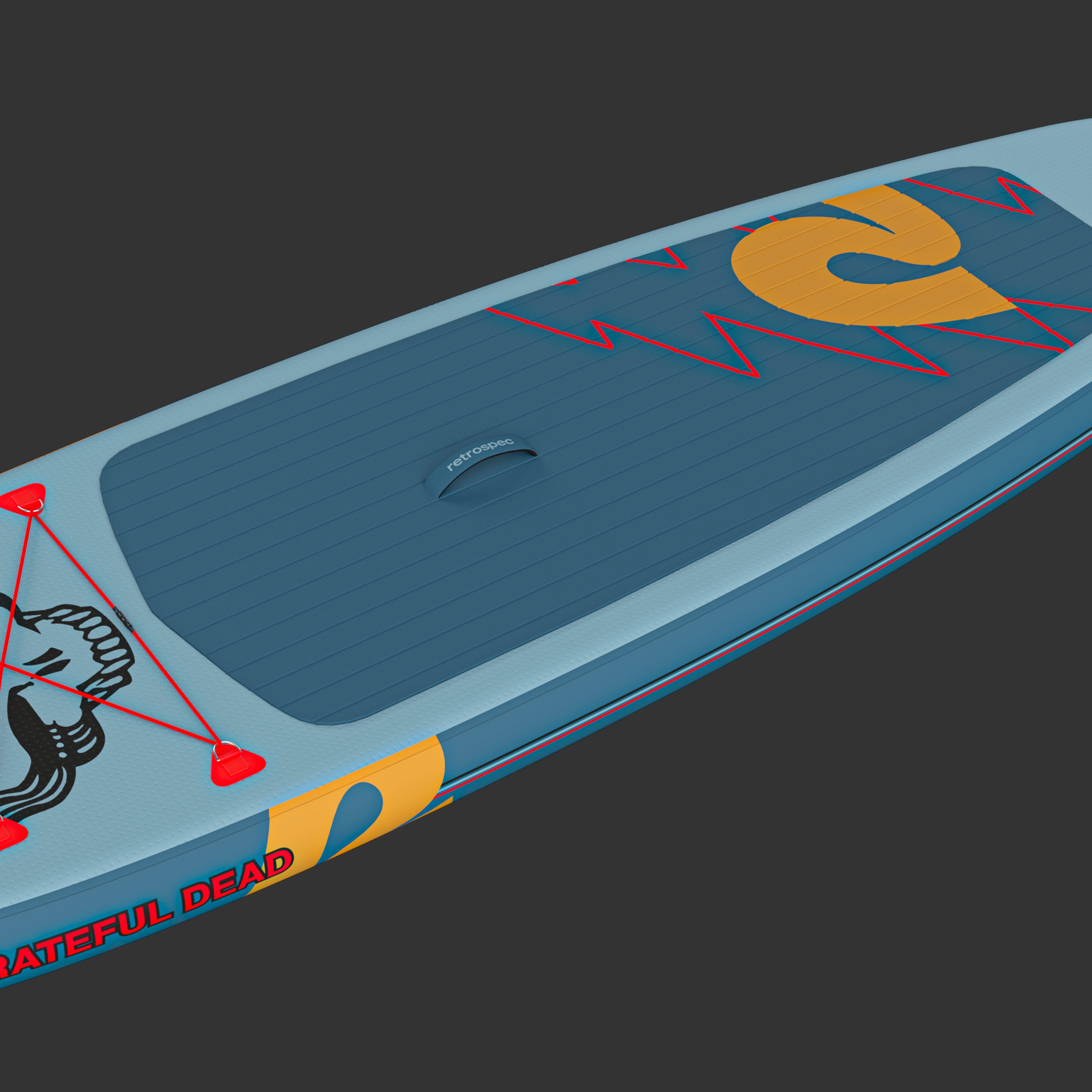 Grateful Dead Weekender Inflatable Stand Up Paddle Board 10’6”