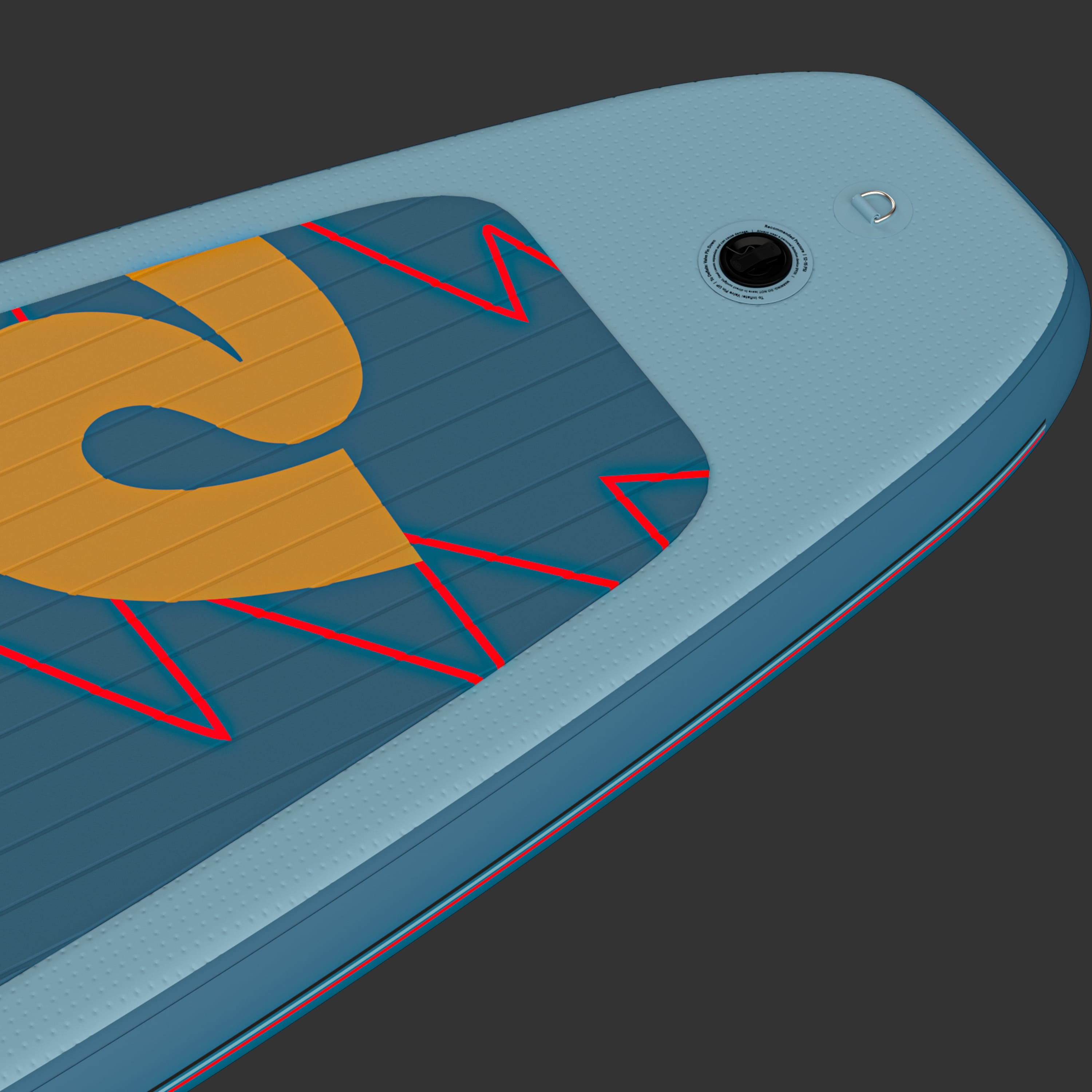 Grateful Dead Weekender Inflatable Stand Up Paddle Board 10’6”