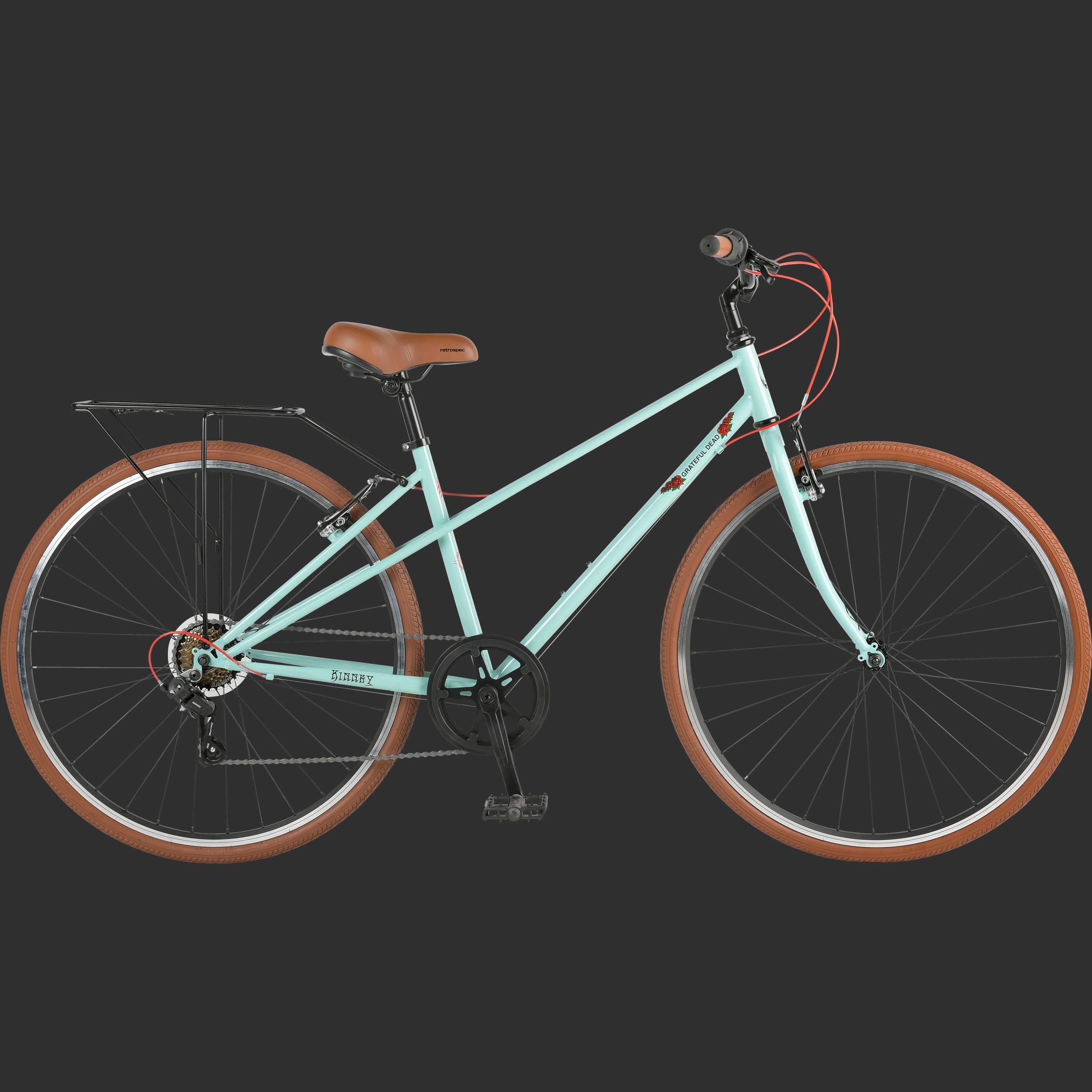 Grateful Dead Kinney Mixte City Bike - 7 Speed
