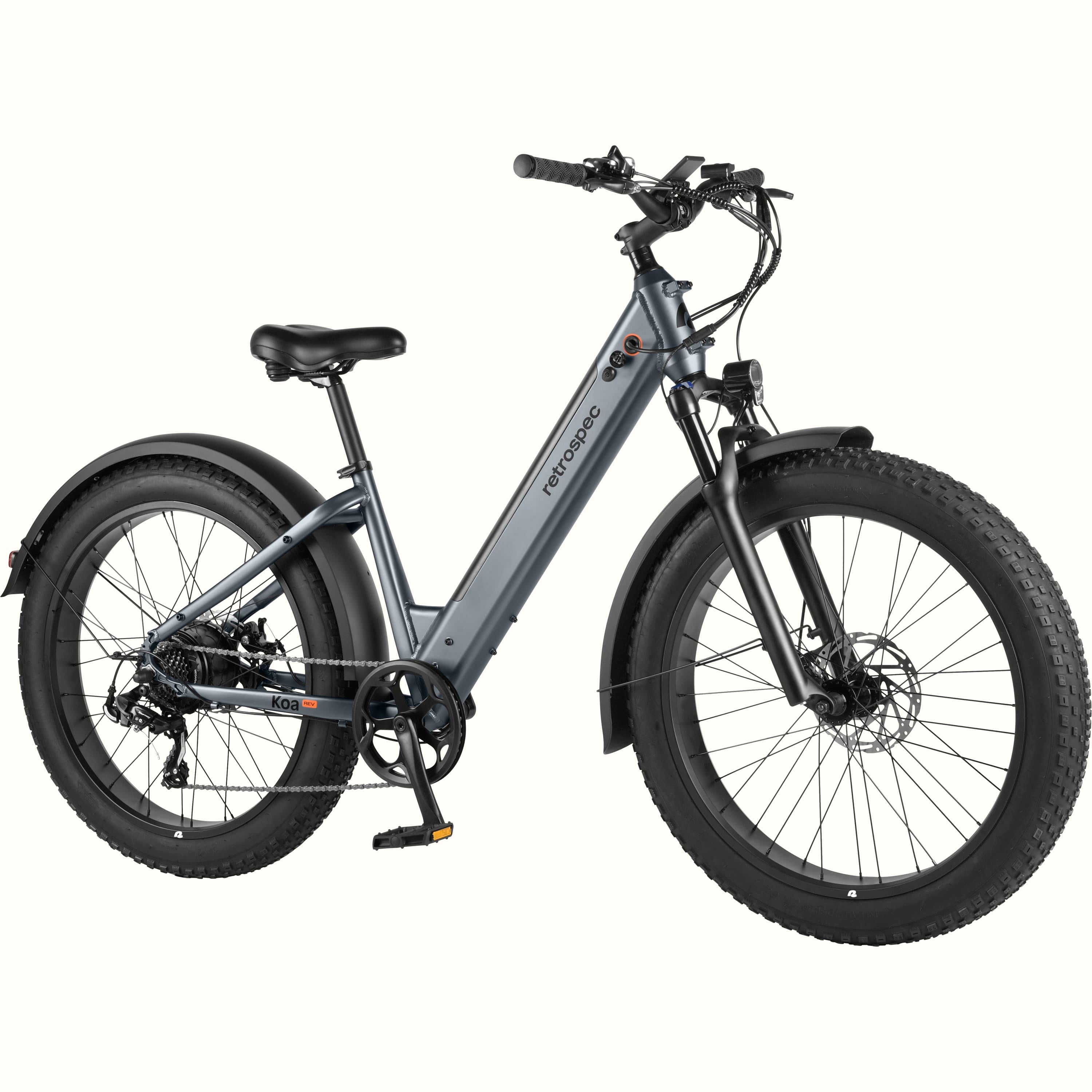 Koa Rev 2 Fat Tire Electric Bike - Step Through