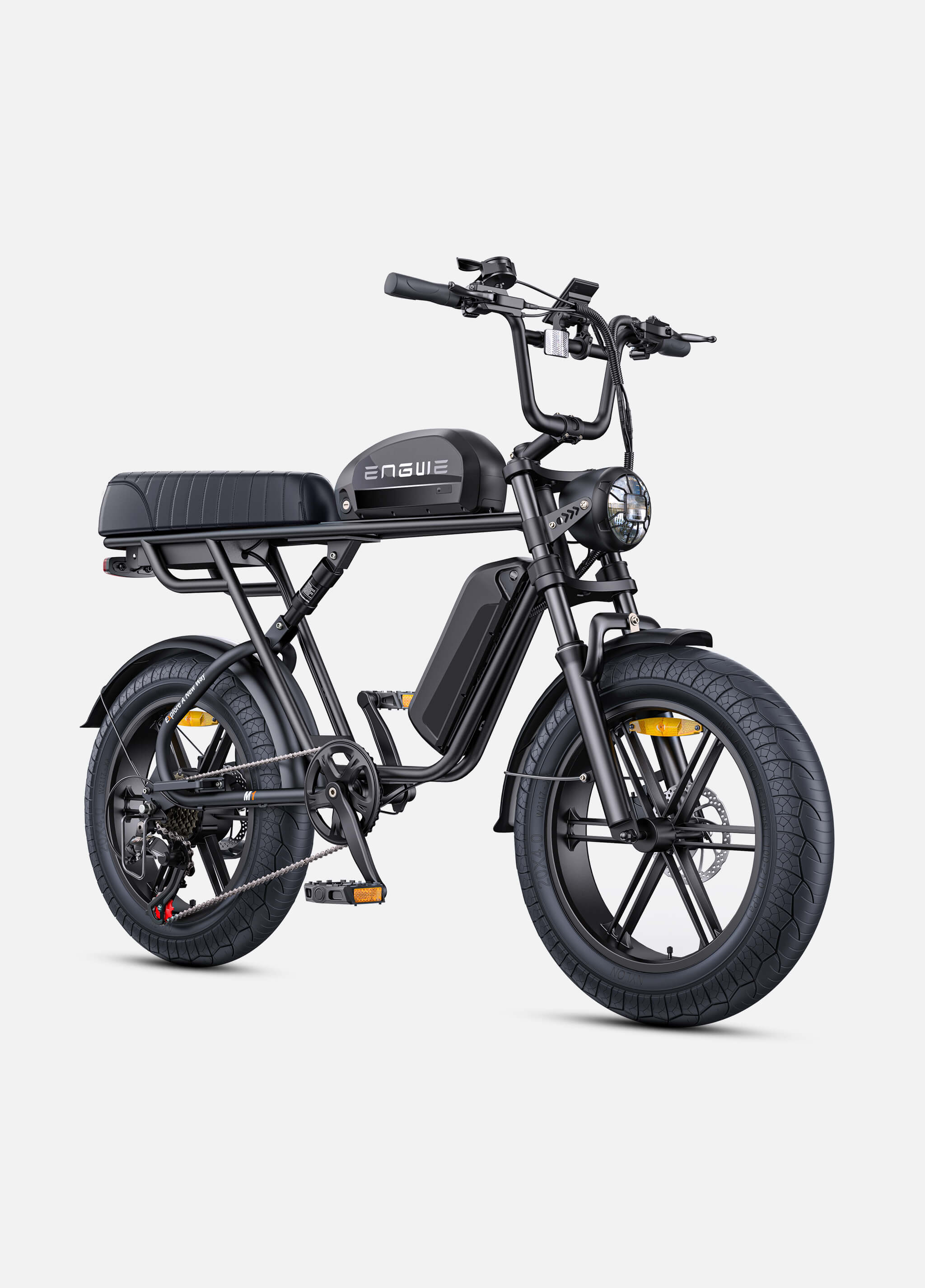 ENGWE M1 65Nm Torque Dual Passenger Motorcycle-styled E-bike