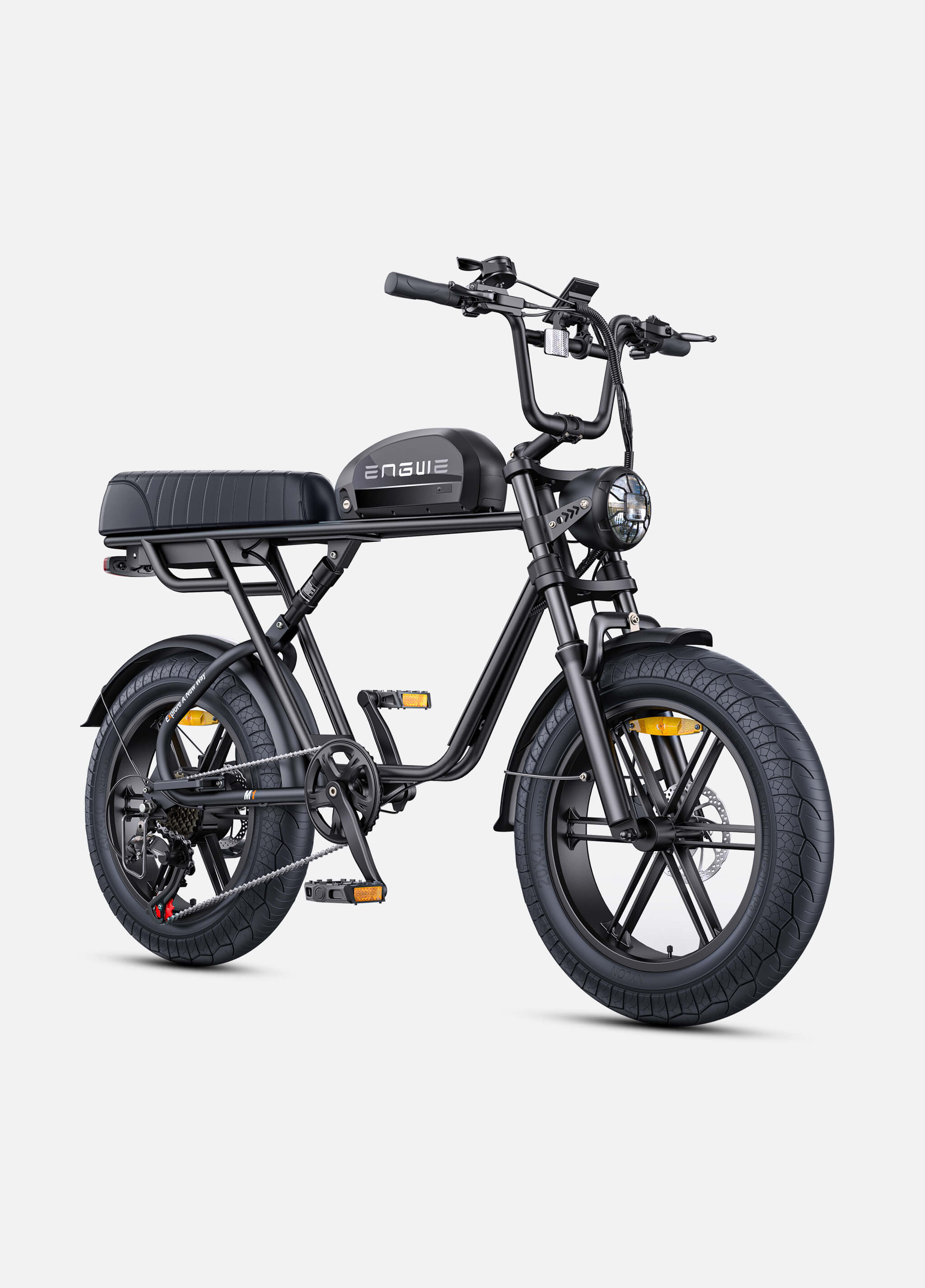 ENGWE M1 65Nm Torque Dual Passenger Motorcycle-styled E-bike