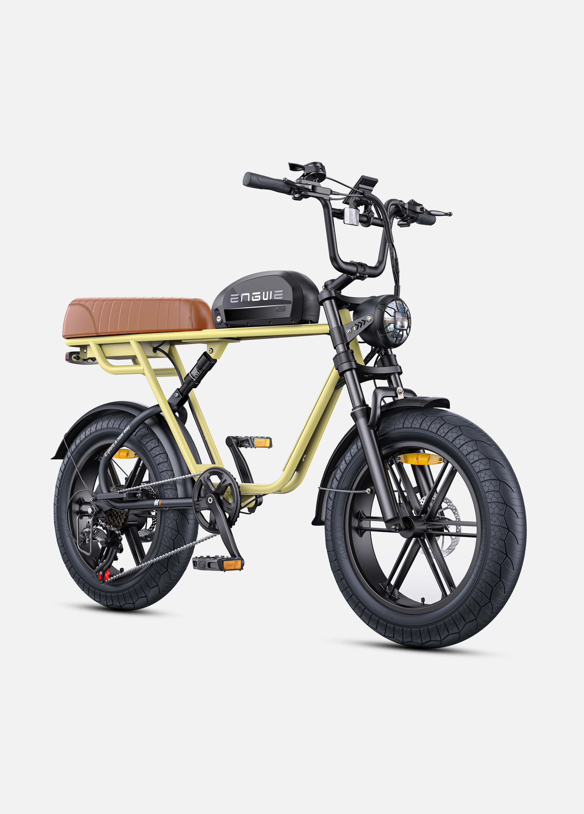 ENGWE M1 65Nm Torque Dual Passenger Motorcycle-styled E-bike