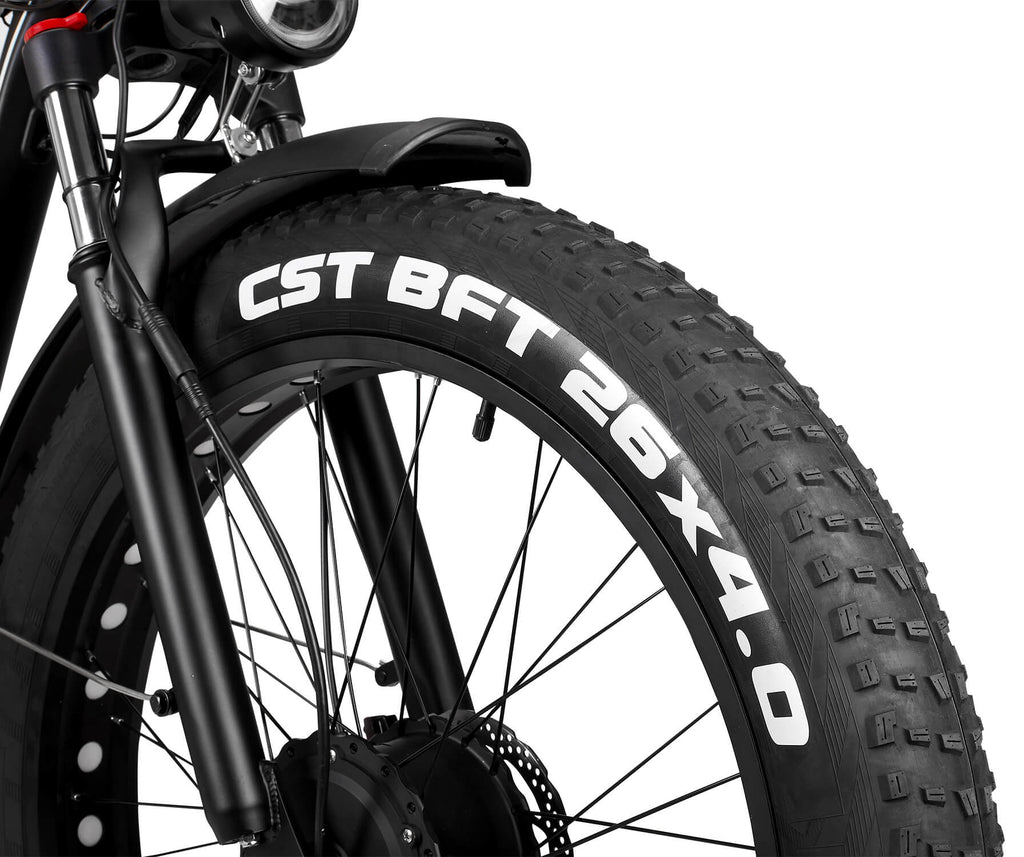 E·Bycco 26"EB7PRO Electric Bike 2000W Peak 3000W 52V23Ah Battery