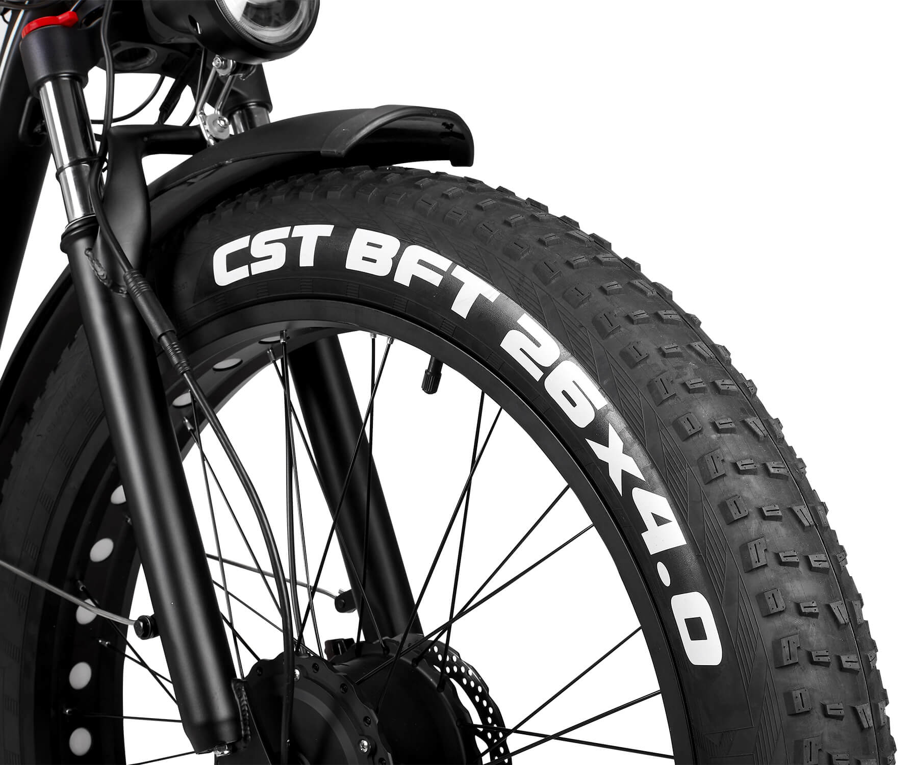 E·Bycco 26"EB7PRO Electric Bike 2000W Peak 3000W 52V23Ah Battery