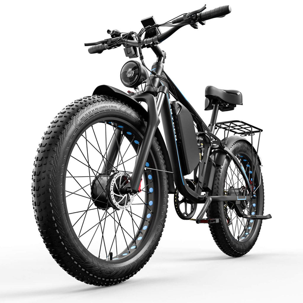 E·Bycco 26"EB7PRO Electric Bike 2000W Peak 3000W 52V23Ah Battery