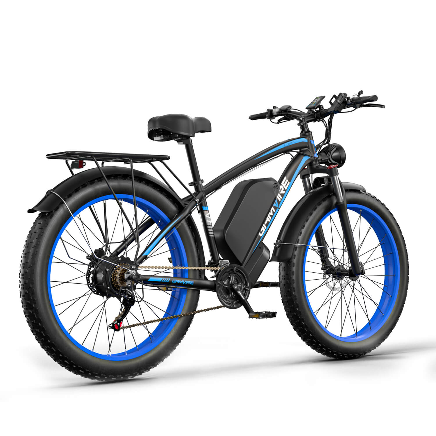 Gamvire 26" V7 Best All Terrain Electric Bike 1000W Peak 1500W 52V 19.2Ah