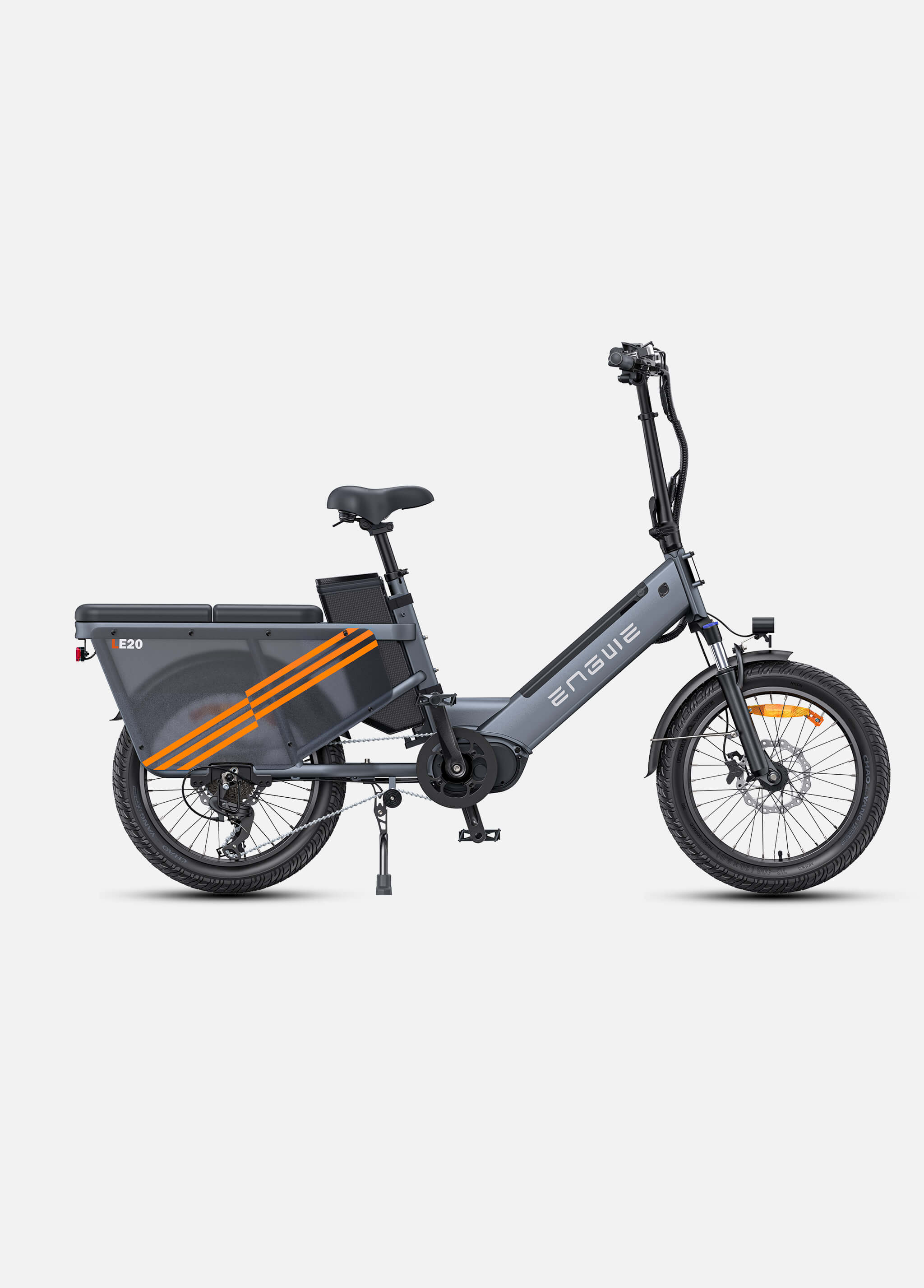 ENGWE LE20 250W Mid-drive Torque sensor Step-Thru Cargo Ebike