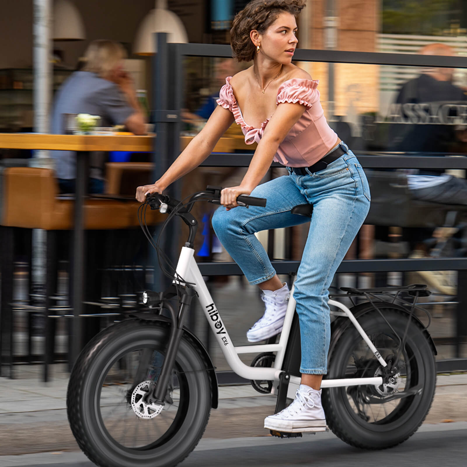 Hiboy EX6 Step-thru Fat Tire Electric Bike Amazon