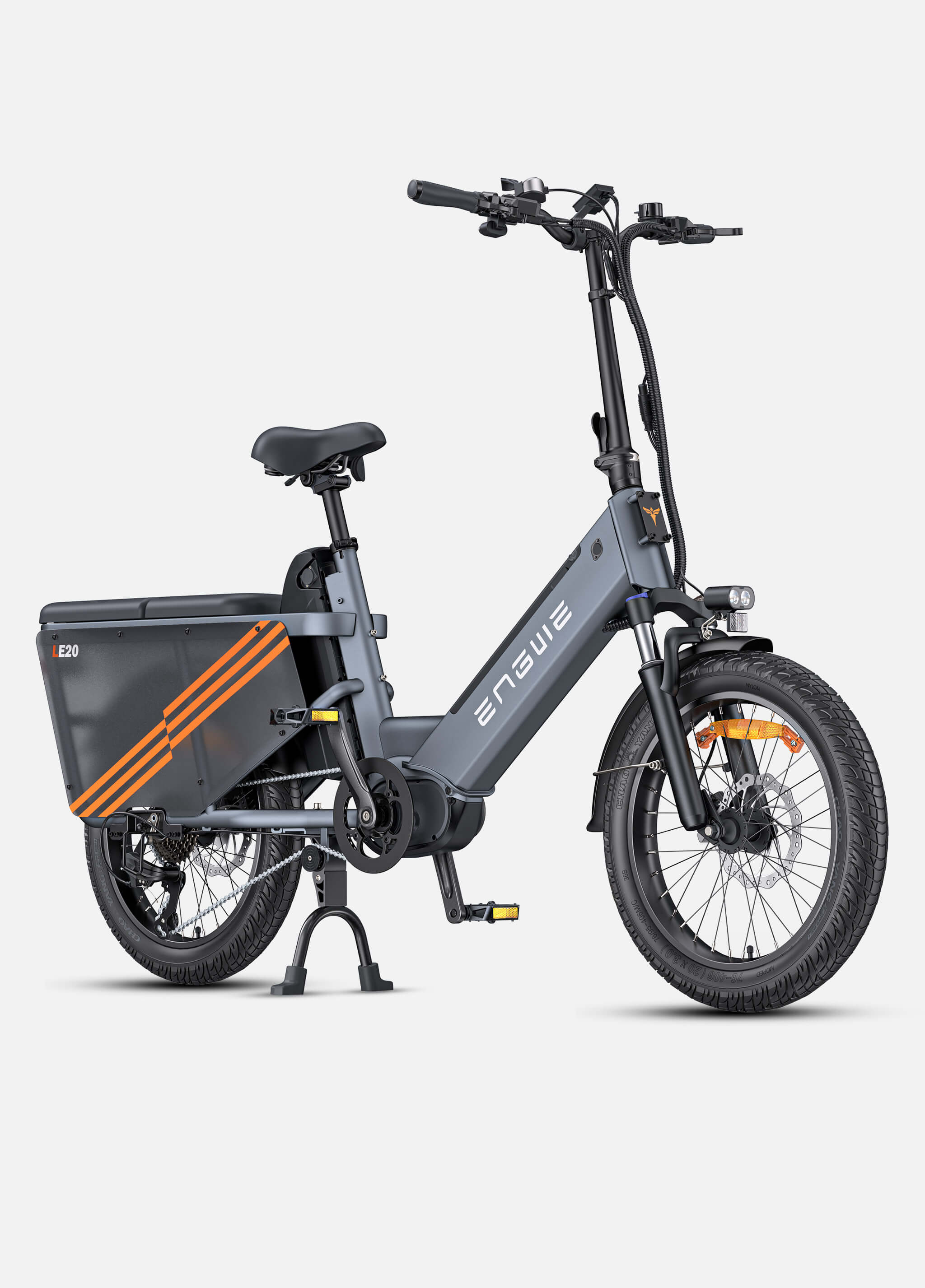 ENGWE LE20 250W Mid-drive Torque sensor Step-Thru Cargo Ebike