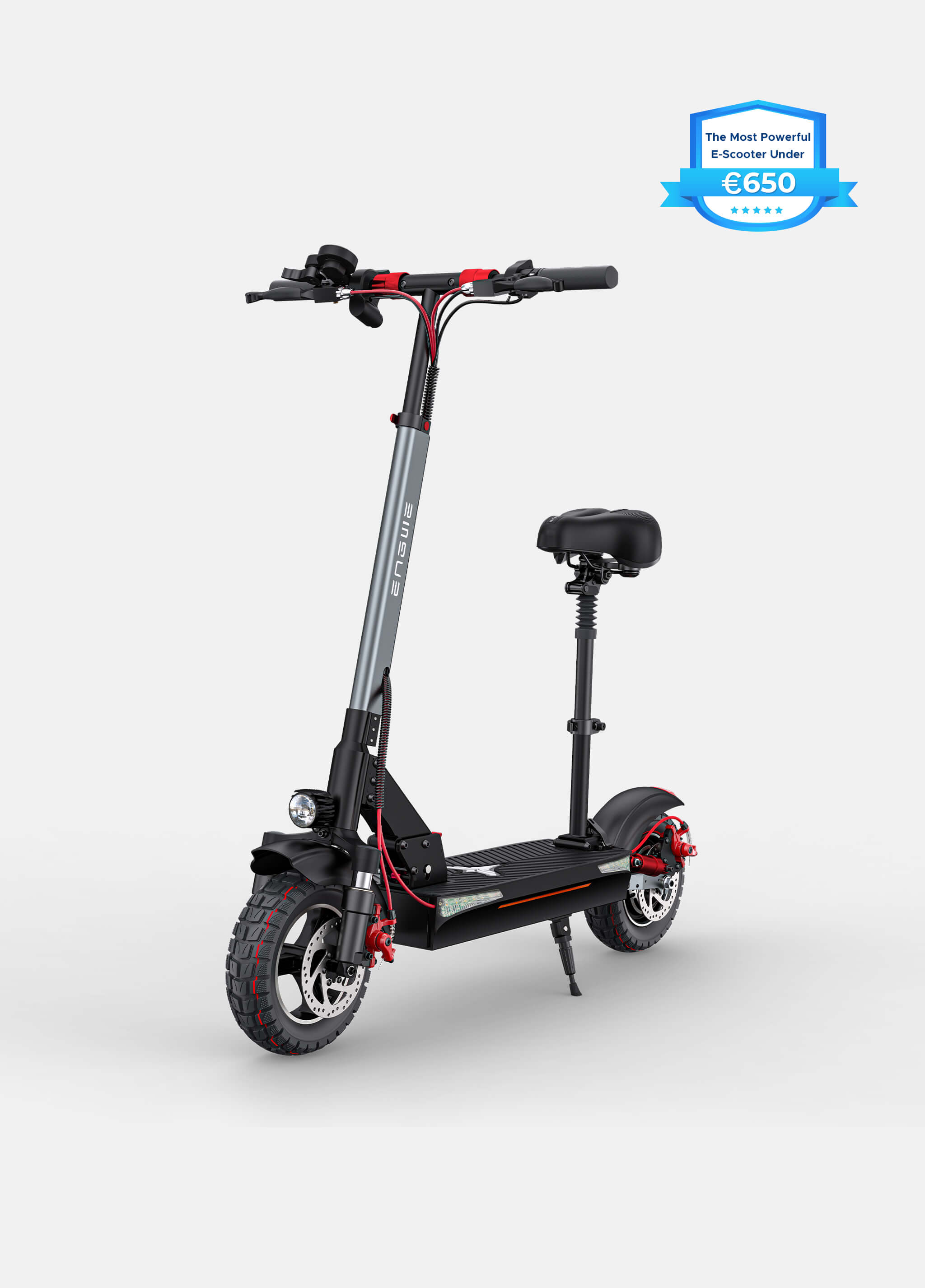 ENGWE Y600 600W 70 km Range Seated E-Scooter