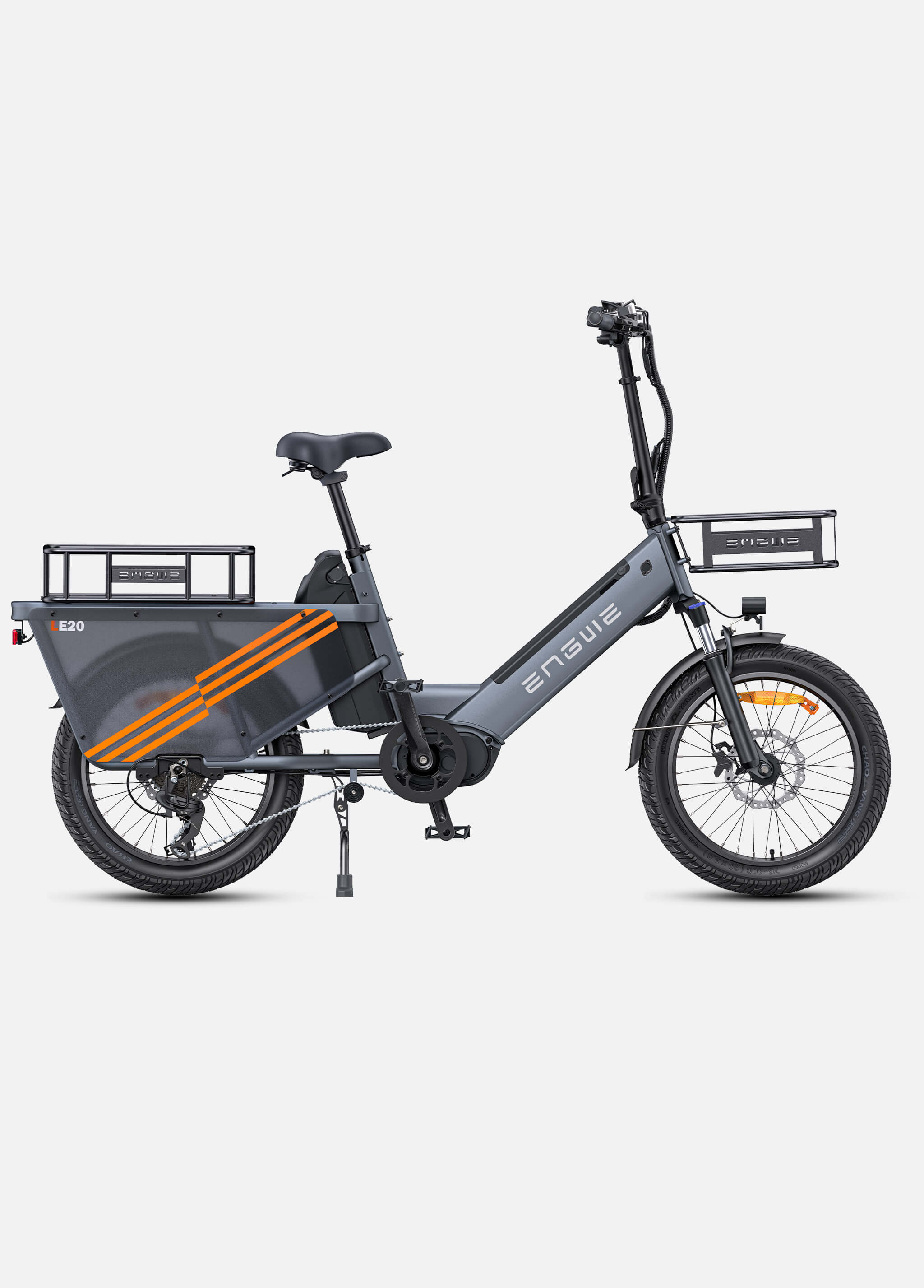 ENGWE LE20 250W Mid-drive Torque sensor Step-Thru Cargo Ebike