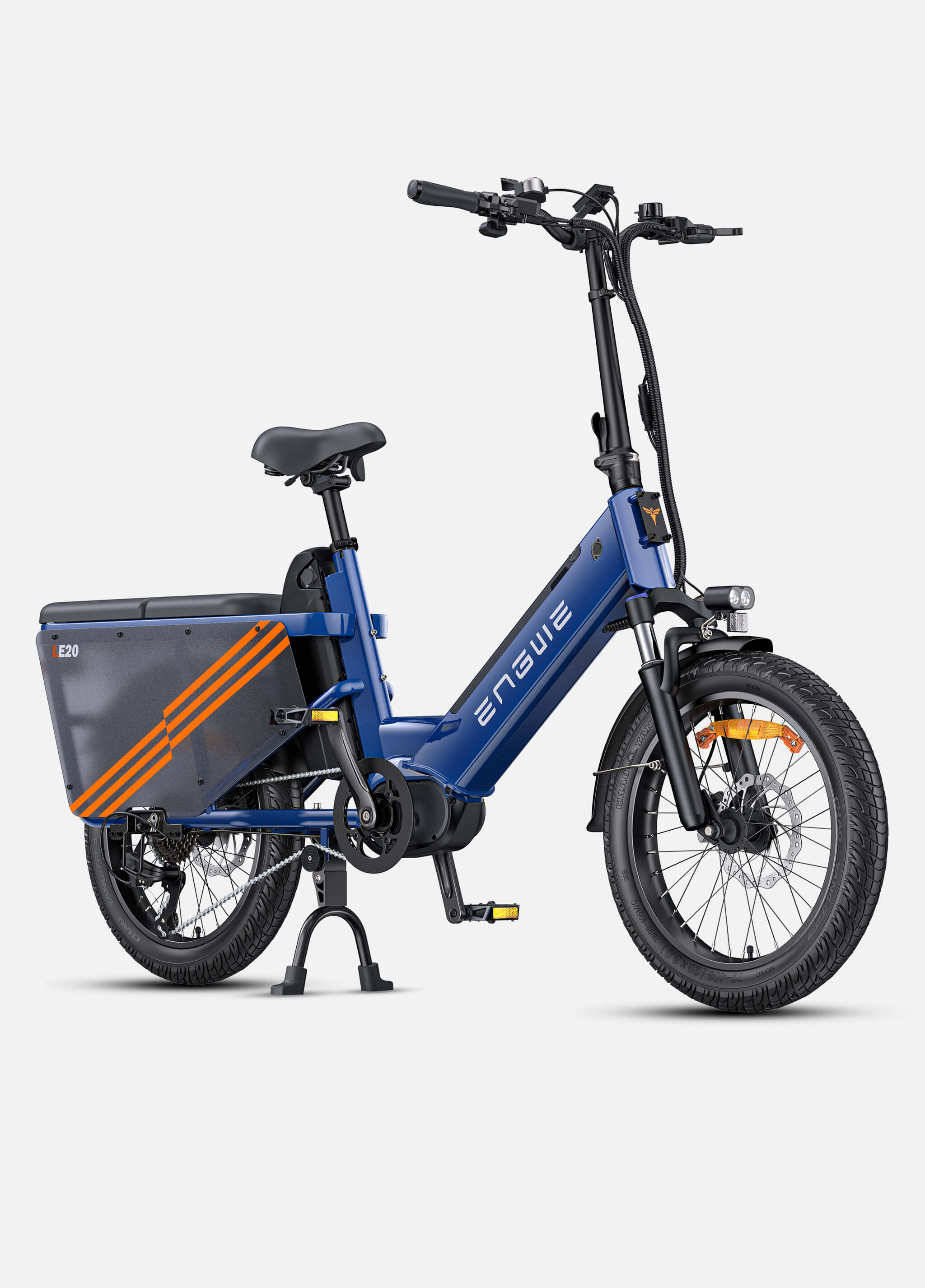ENGWE LE20 250W Mid-drive Torque sensor Step-Thru Cargo Ebike