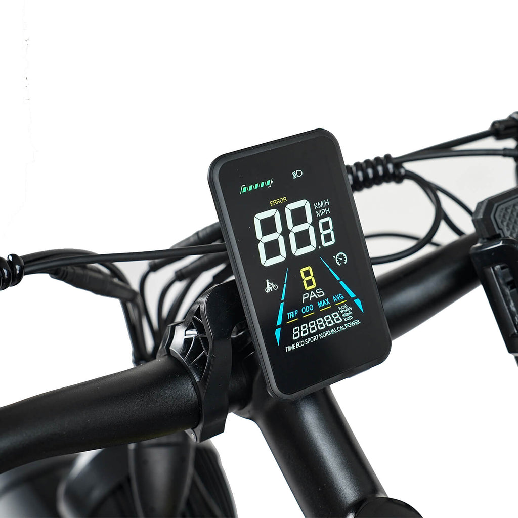 E·Bycco 26"EB7PRO Electric Bike 2000W Peak 3000W 52V23Ah Battery