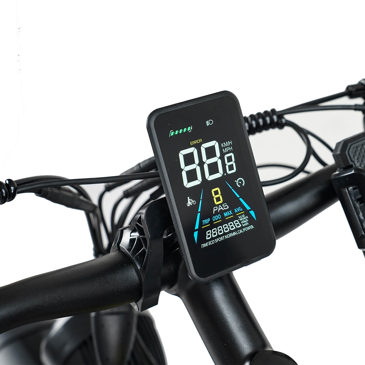 E·Bycco 26"EB7PRO Electric Bike 2000W Peak 3000W 52V23Ah Battery