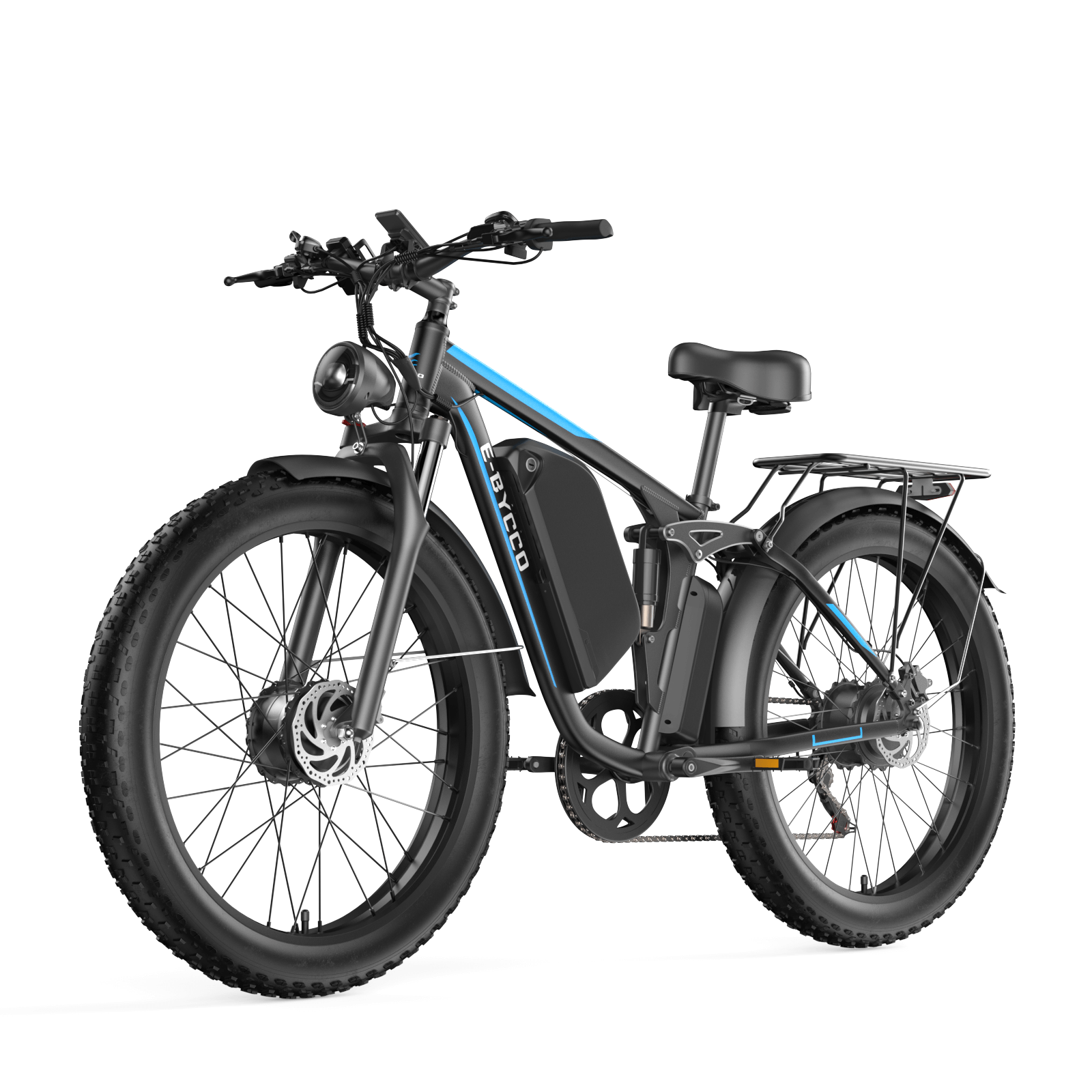 E·Bycco 24" EB7Pro Best Off Road Electric Bike 2000W Peak 3000W 52V 32Ah