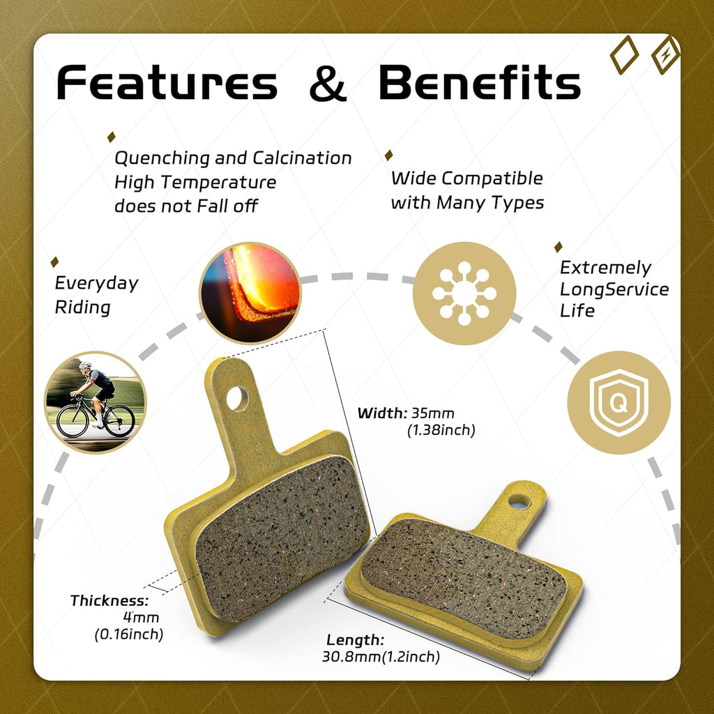 E·BYCCO BRAKE PADS