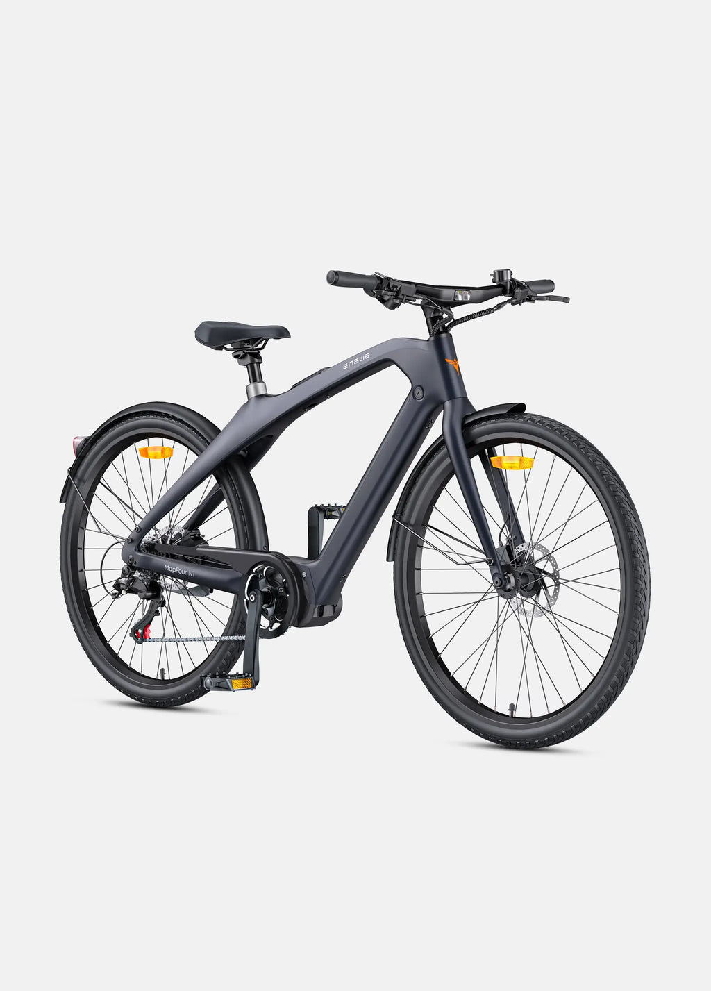 ENGWE MAPFOUR N1 PRO 250W Mid-drive Motor, 80Nm Torque Carbon Fiber City E-bike