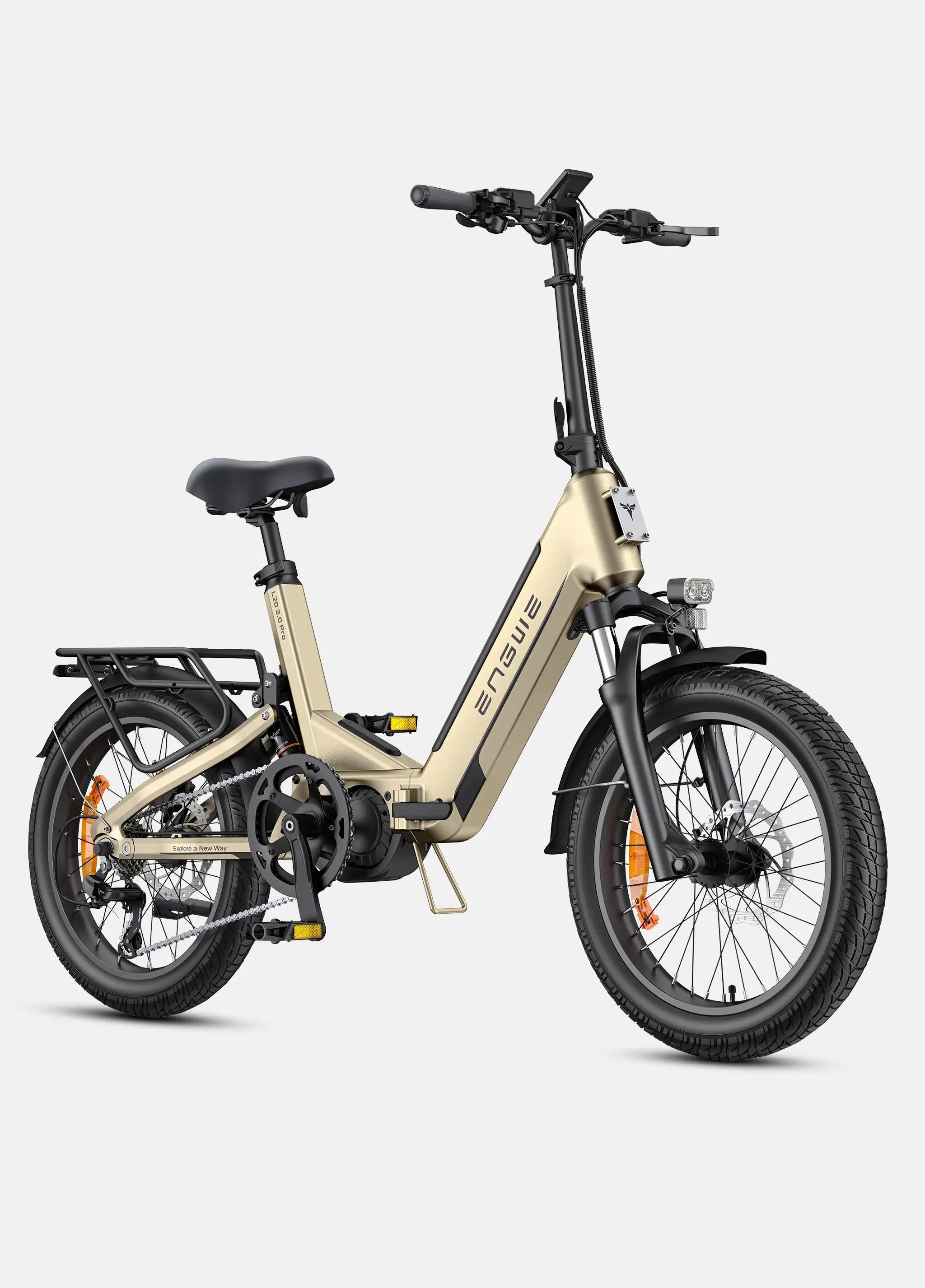 L20 3.0 Pro 250W 100Nm Mid-drive Motor Full Suspension Compact E-bike