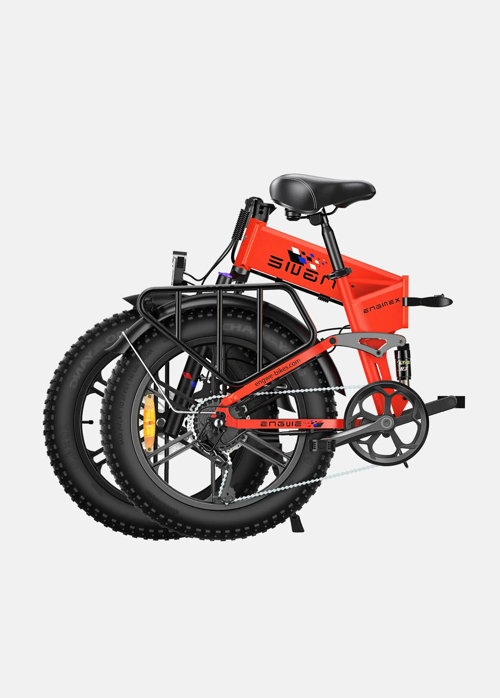 Engine X 100 km Range Max Speed 25 km/h Full Suspension Foldable E-bike