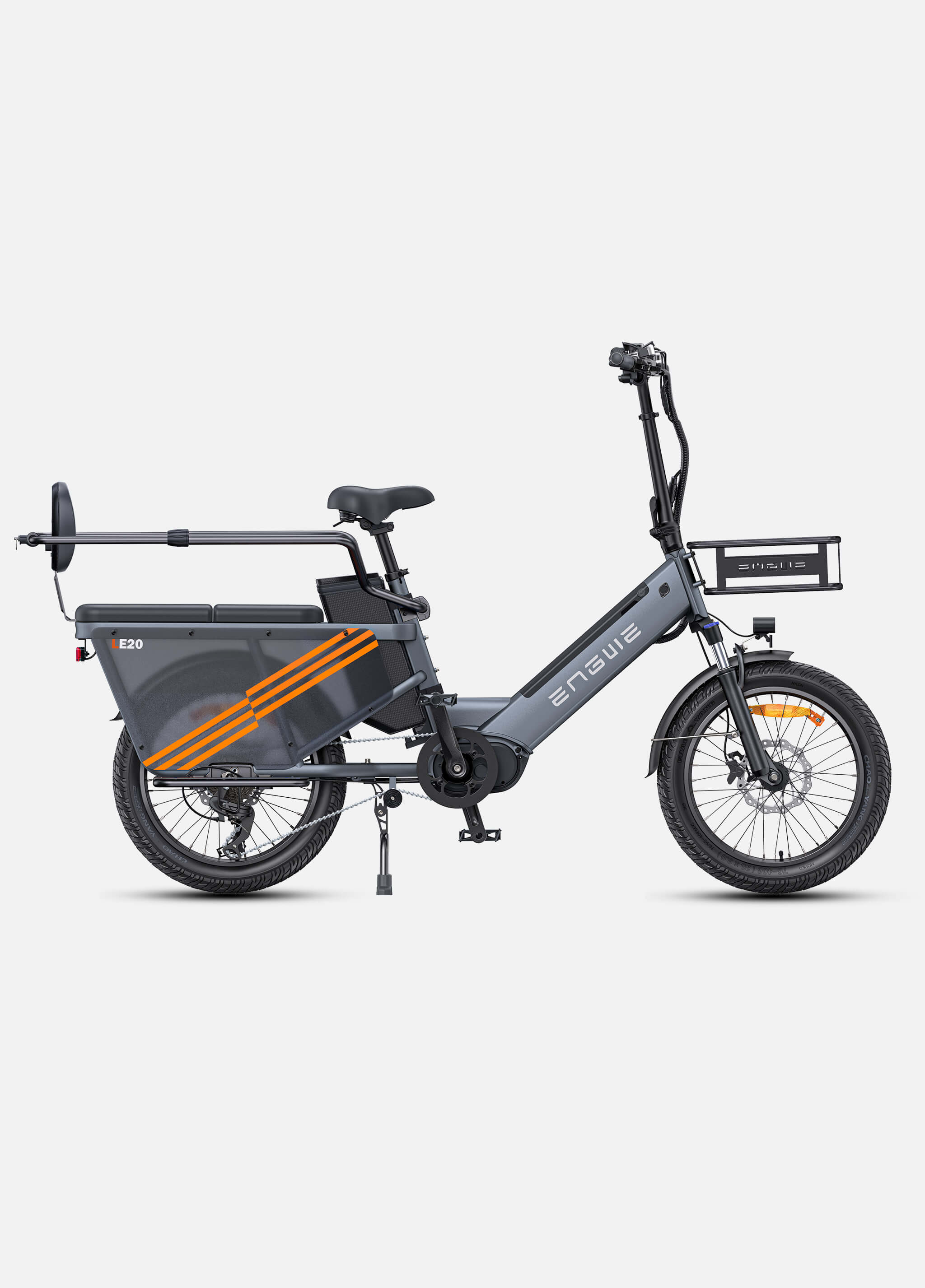 ENGWE LE20 250W Mid-drive Torque sensor Step-Thru Cargo Ebike