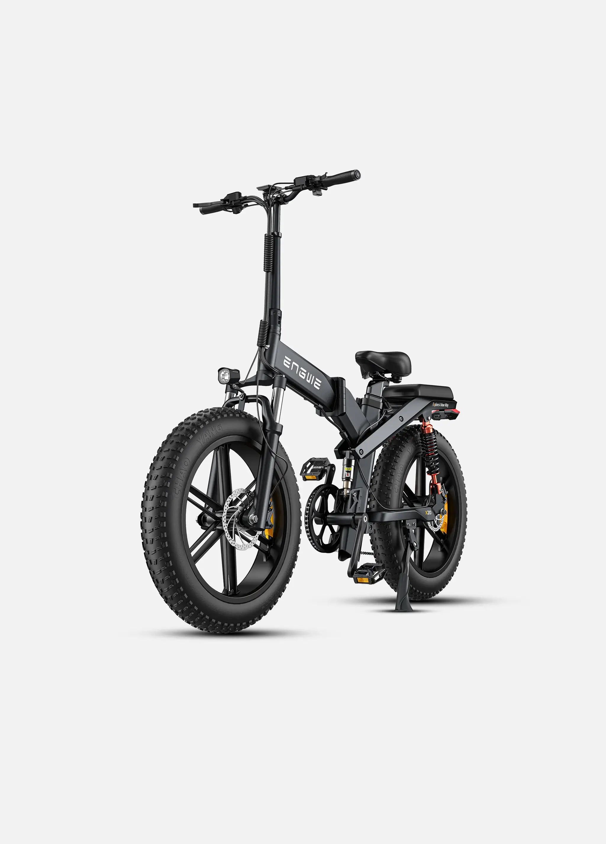 ENGWE X20 25 km/h Triple Suspension 22.2Ah Dual Batteries Foldable E-bike