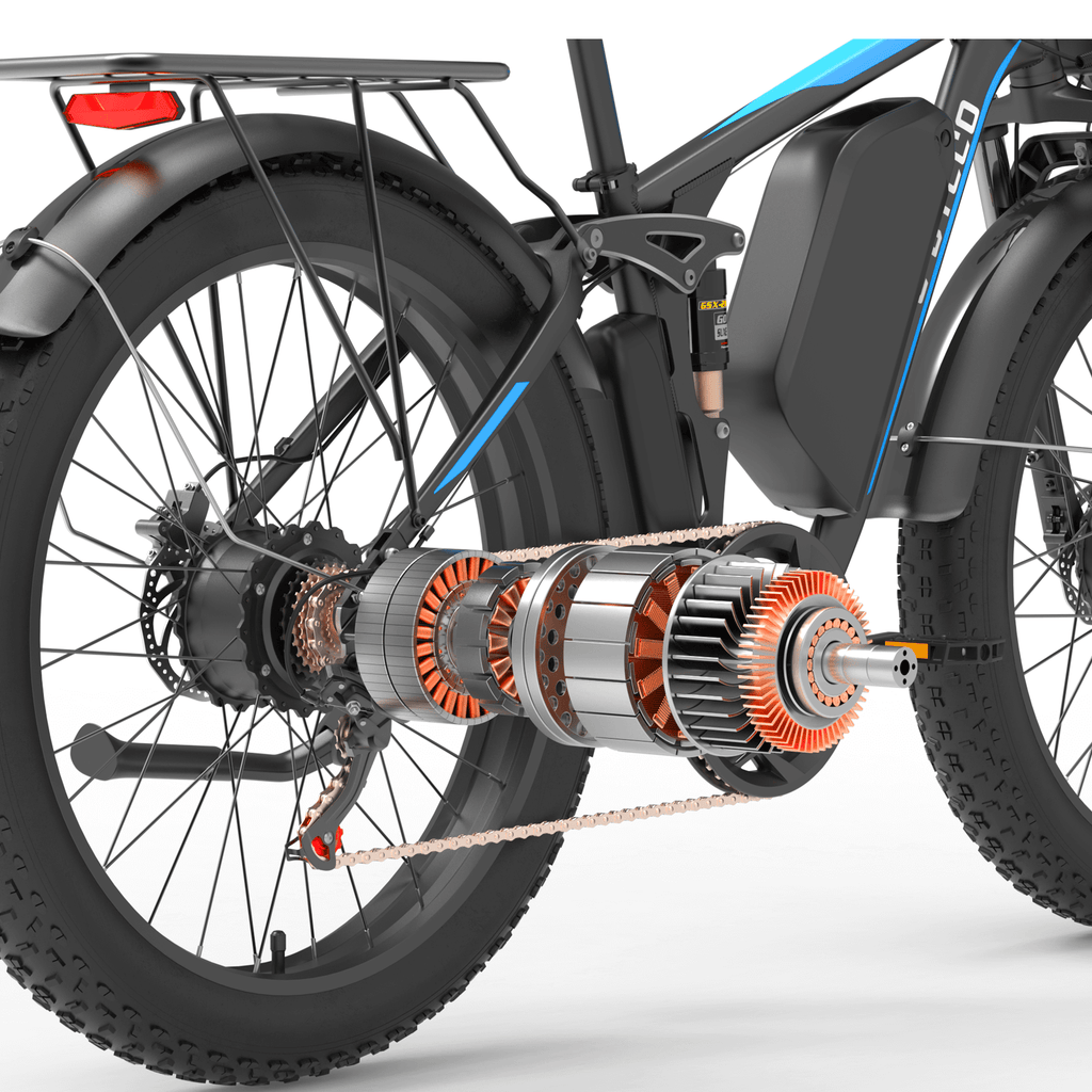 E·Bycco 24" EB7Pro Best Off Road Electric Bike 2000W Peak 3000W 52V 32Ah
