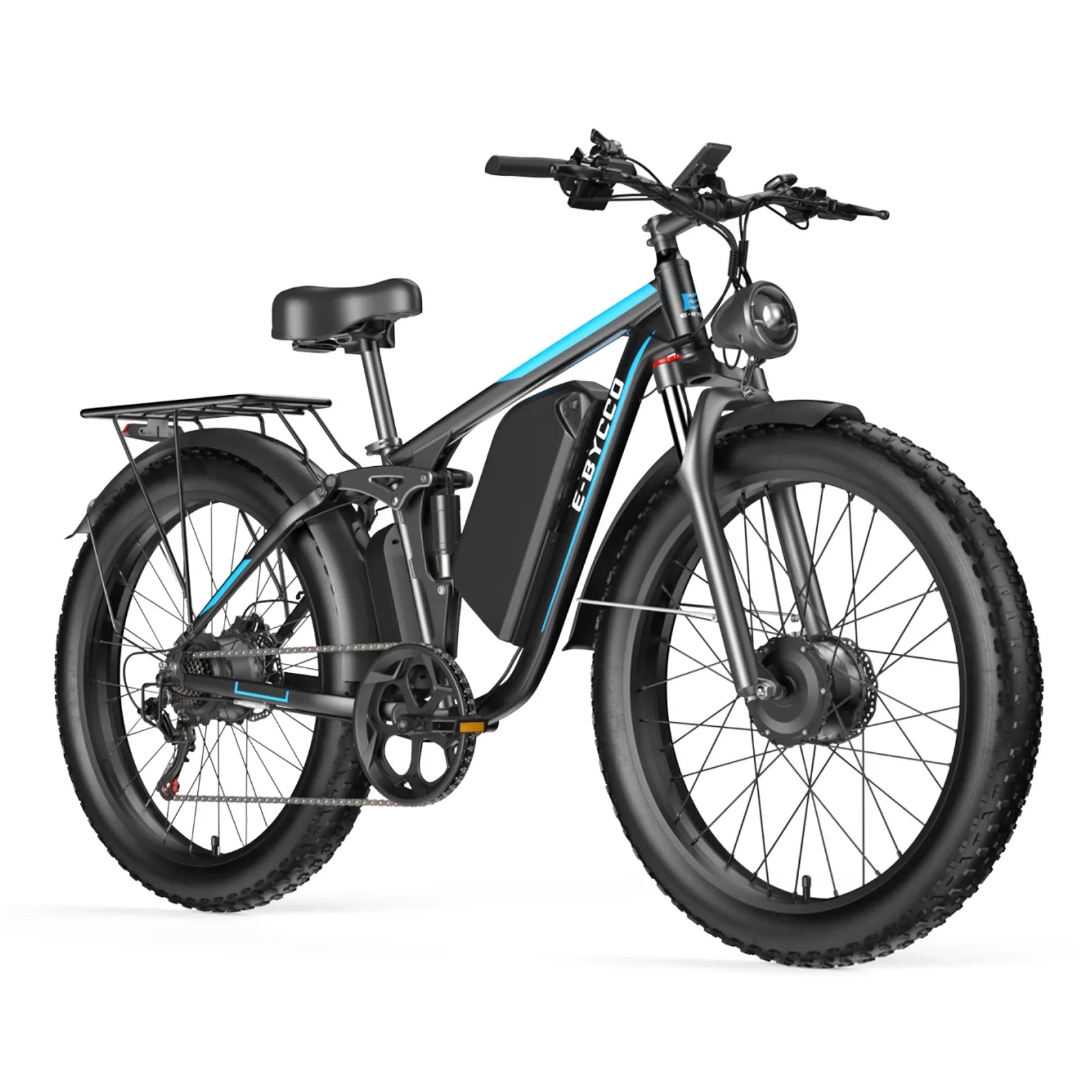 E·Bycco 24''/26"EB7PRO Best Electric Bike for Commuting 2000W Peak 3000W 52V23Ah/32Ah