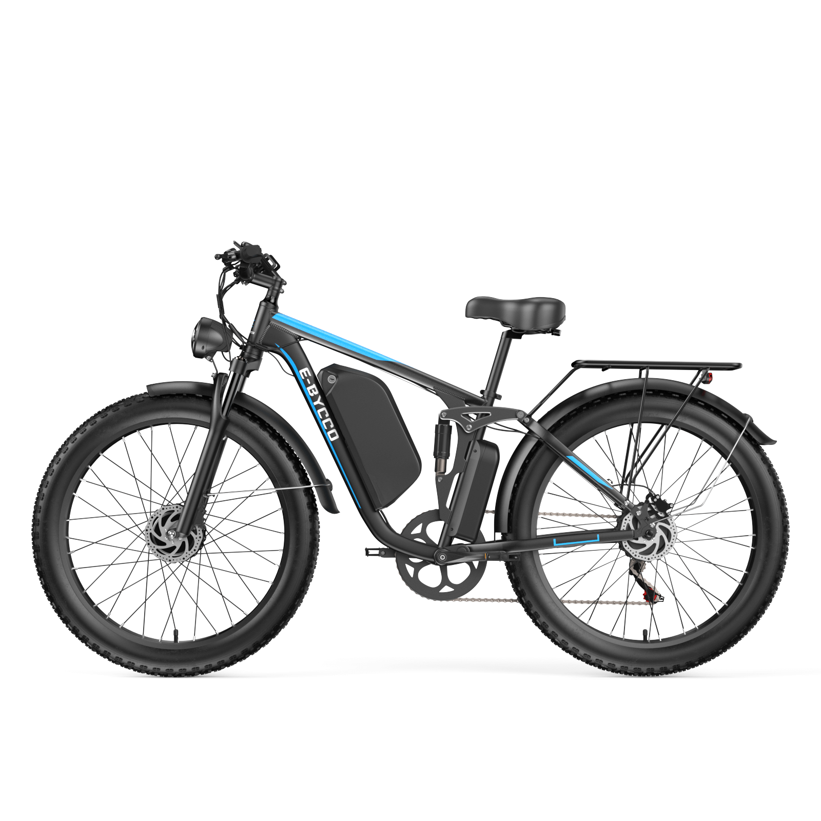 E·Bycco 24" EB7Pro Best Off Road Electric Bike 2000W Peak 3000W 52V 32Ah