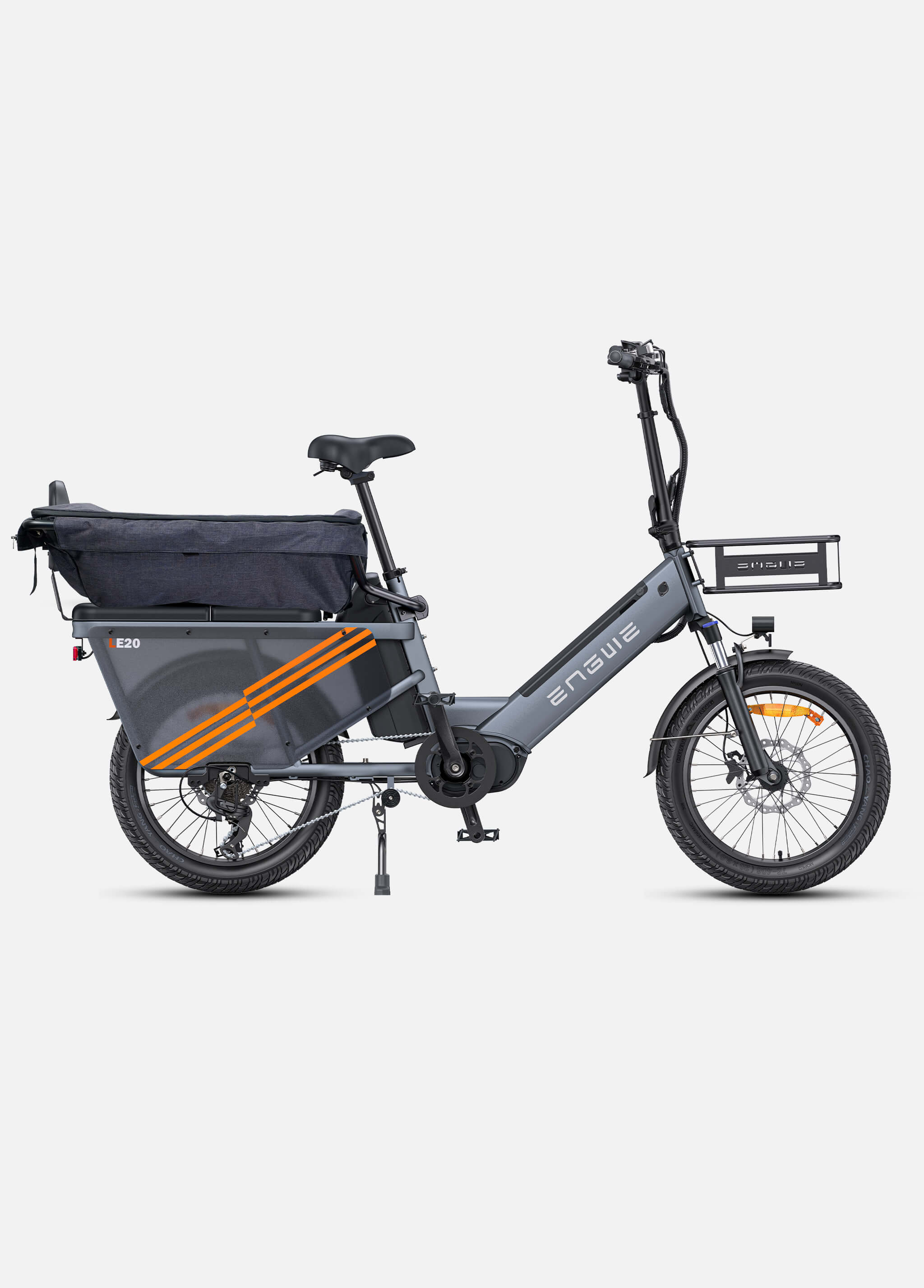 ENGWE LE20 250W Mid-drive Torque sensor Step-Thru Cargo Ebike