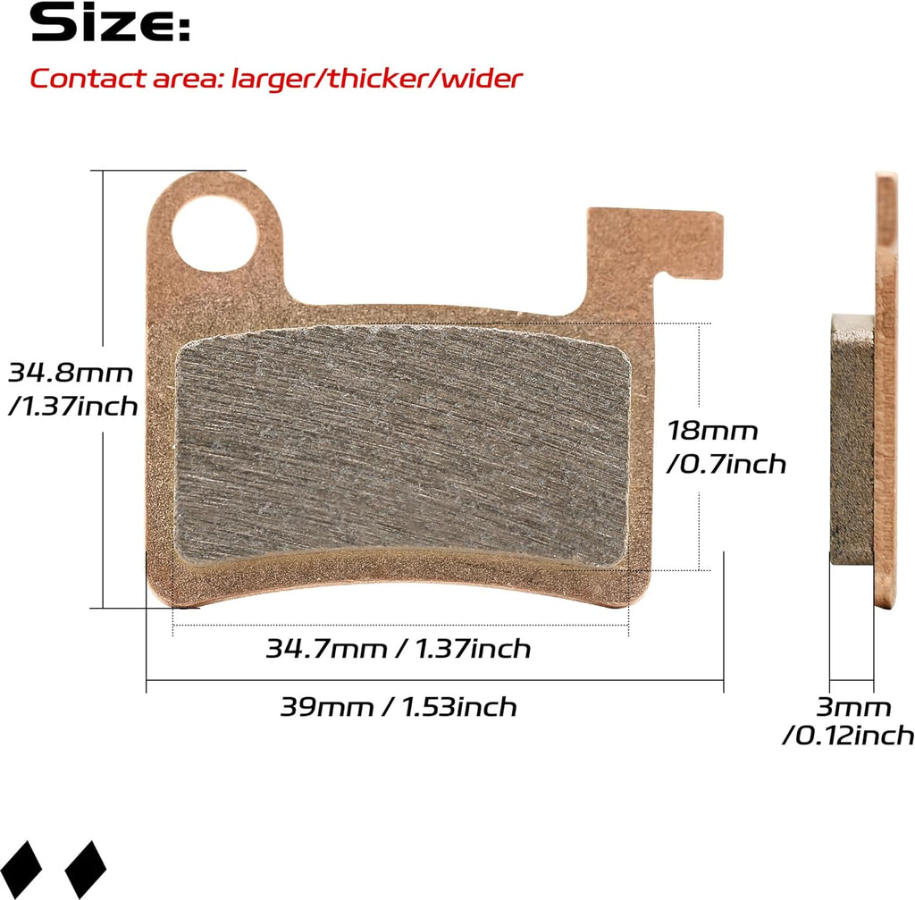 E·Bycco EB9 Hydraulic Disc Brake Pads