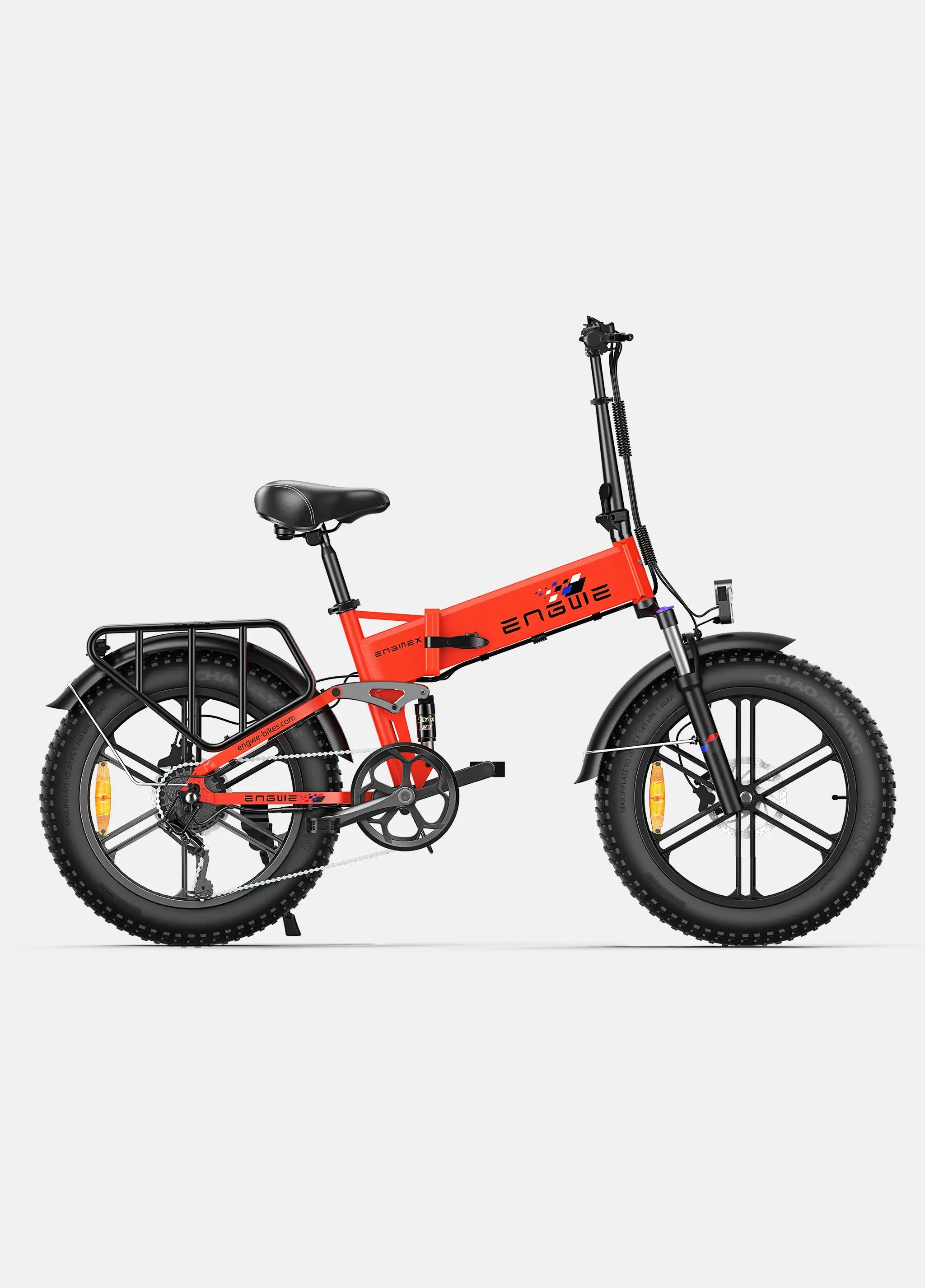 Engine X 100 km Range Max Speed 25 km/h Full Suspension Foldable E-bike