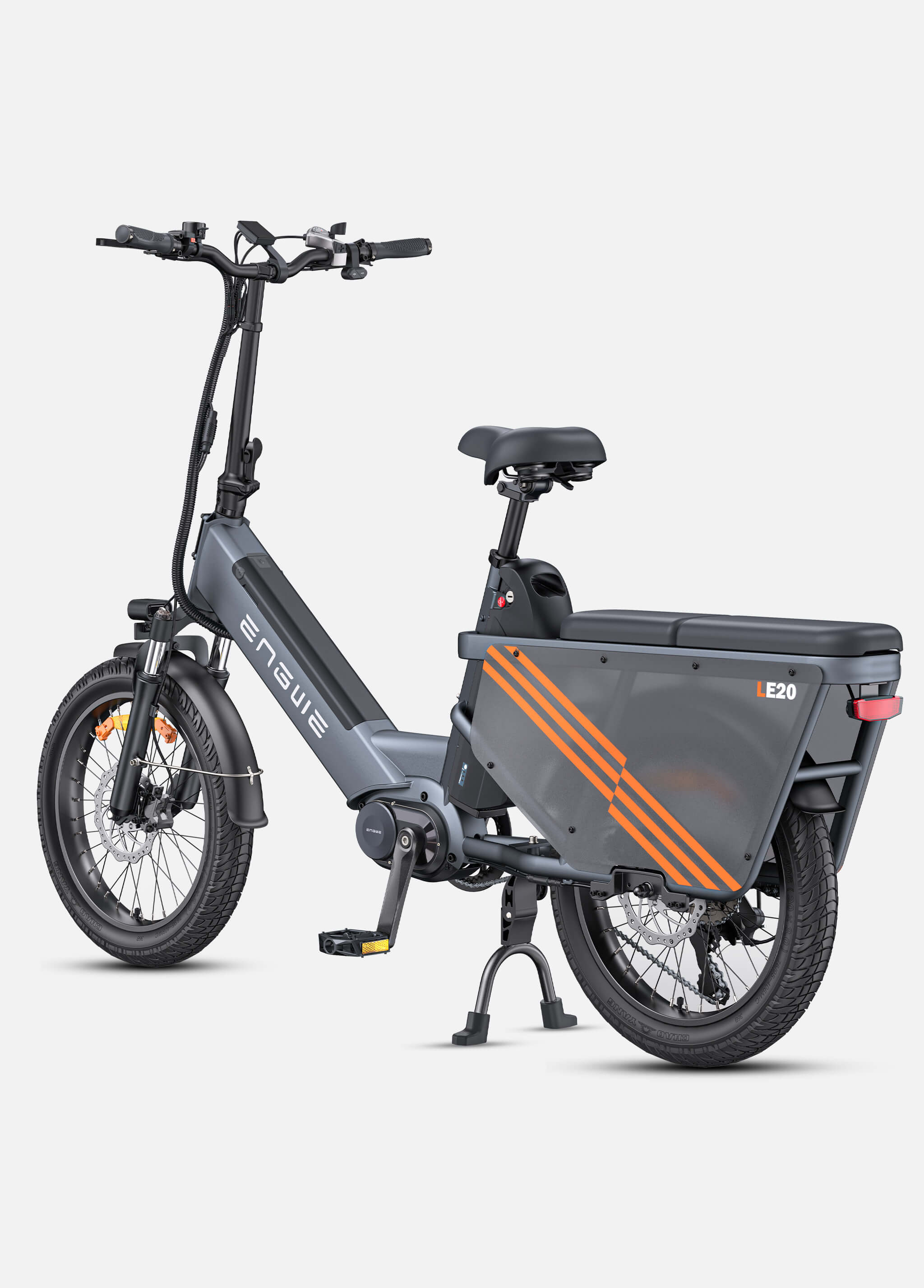 ENGWE LE20 250W Mid-drive Torque sensor Step-Thru Cargo Ebike