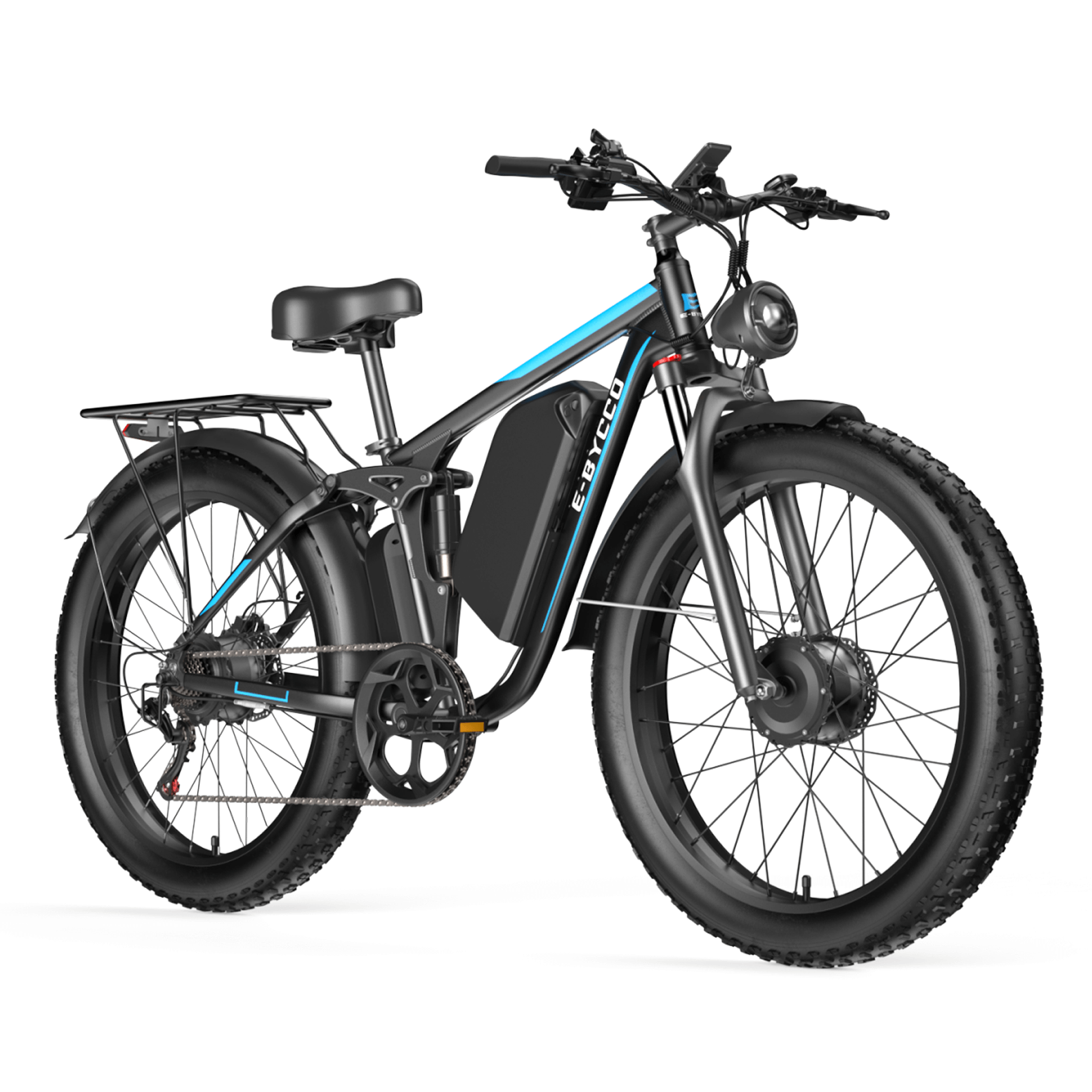 E·Bycco 24" EB7Pro Best Off Road Electric Bike 2000W Peak 3000W 52V 32Ah