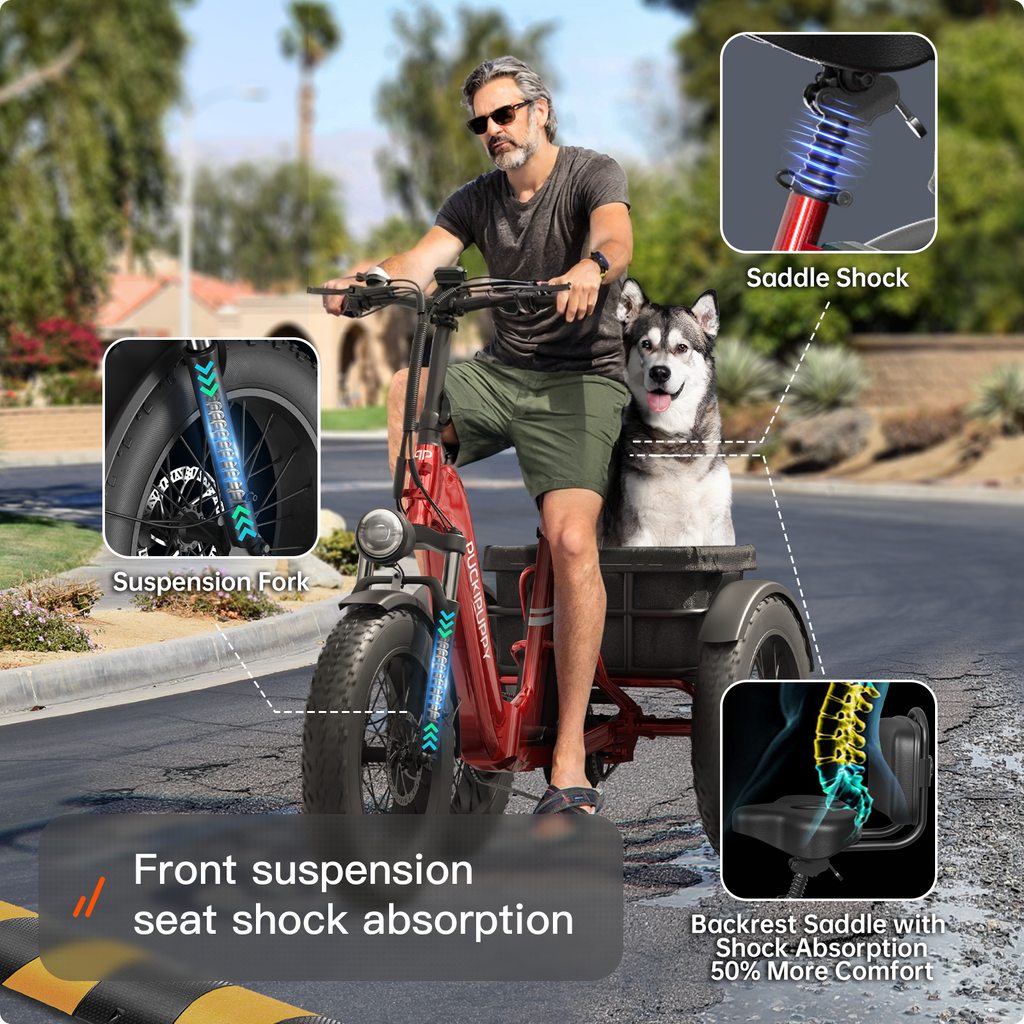 Husky Plus Electric Tricycle