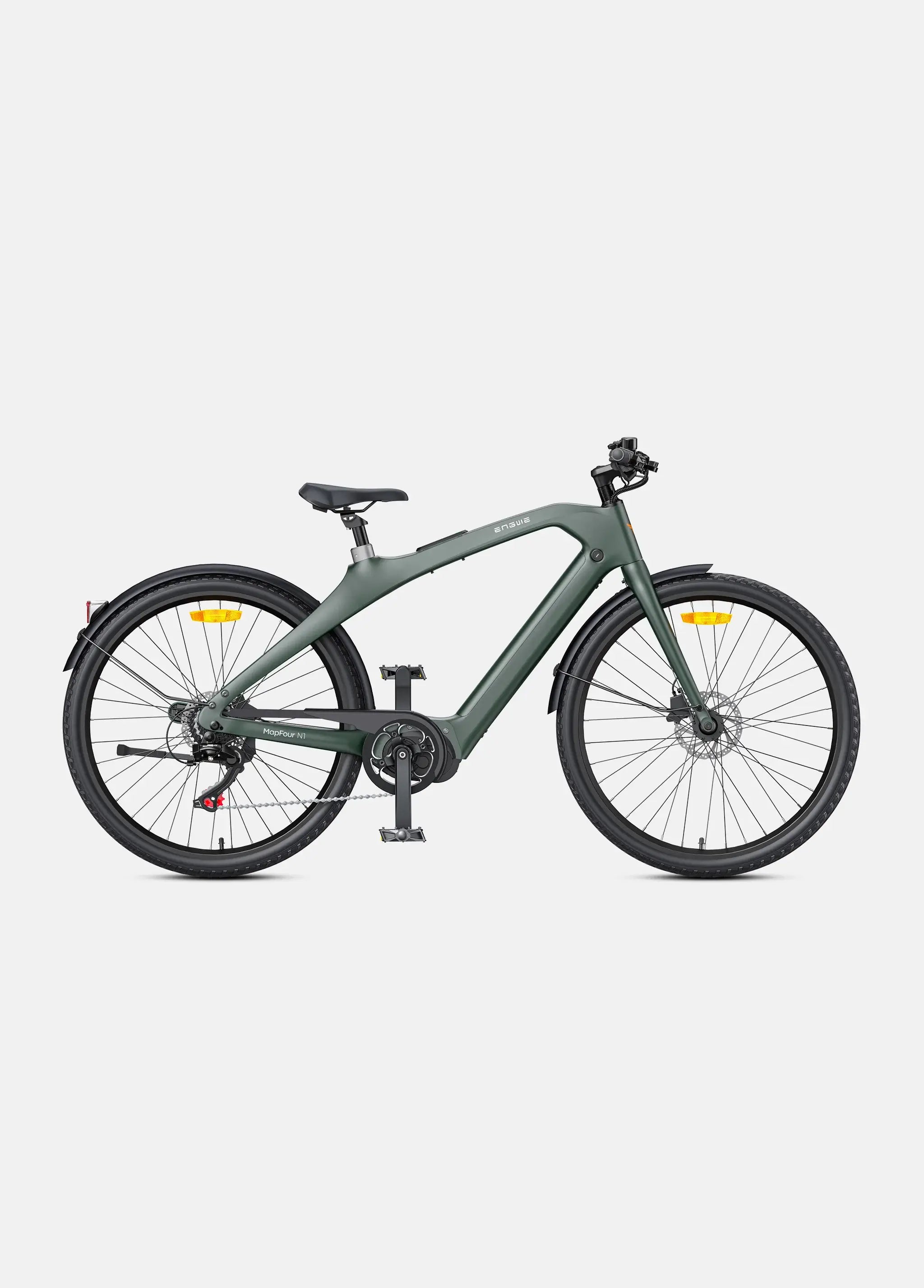 ENGWE MAPFOUR N1 PRO 250W Mid-drive Motor, 80Nm Torque Carbon Fiber City E-bike