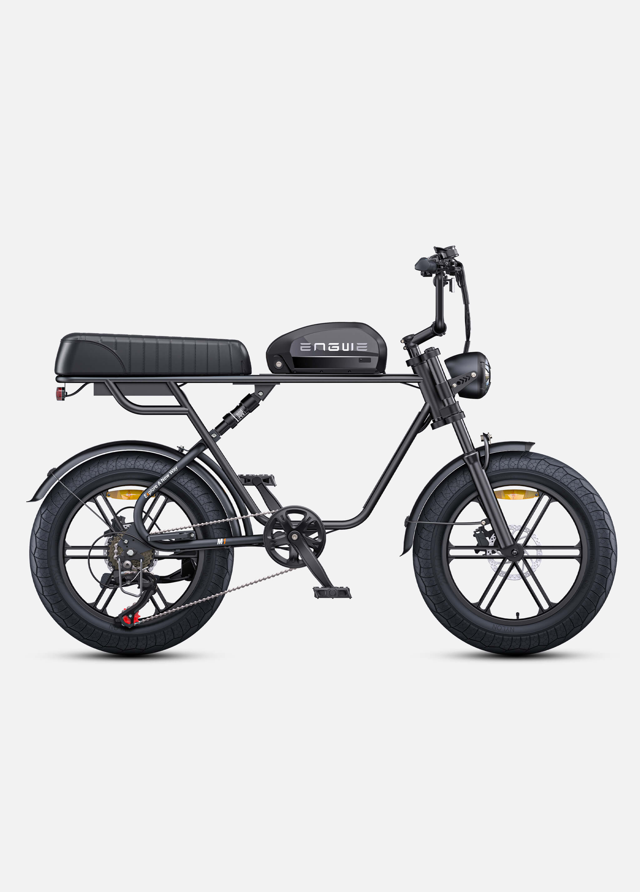 ENGWE M1 65Nm Torque Dual Passenger Motorcycle-styled E-bike