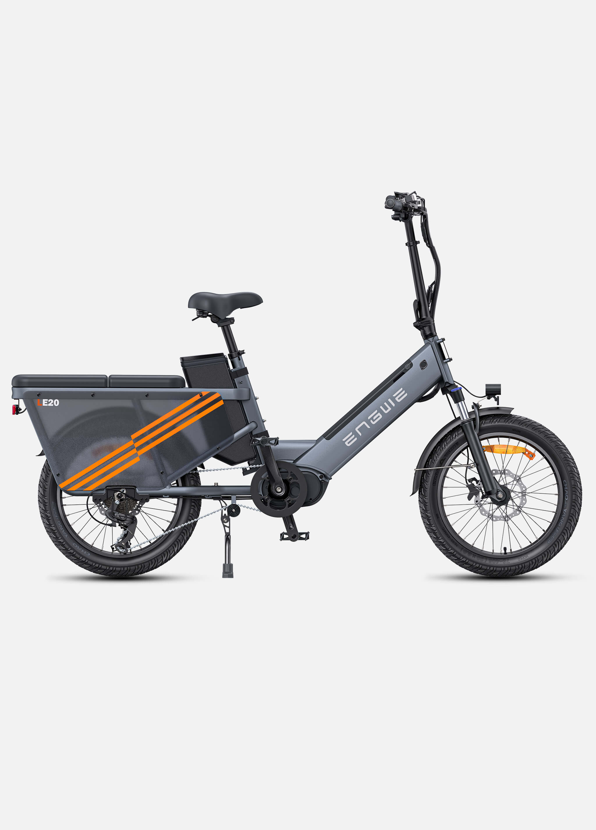 ENGWE LE20 250W Mid-drive Torque sensor Step-Thru Cargo Ebike