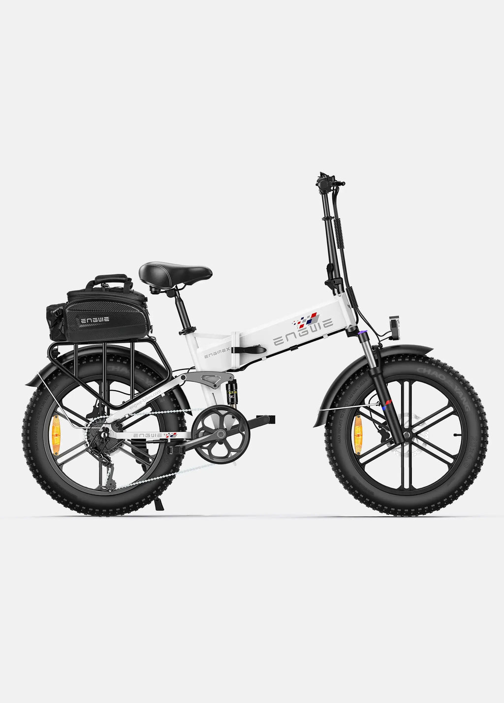 Engine X 100 km Range Max Speed 25 km/h Full Suspension Foldable E-bike